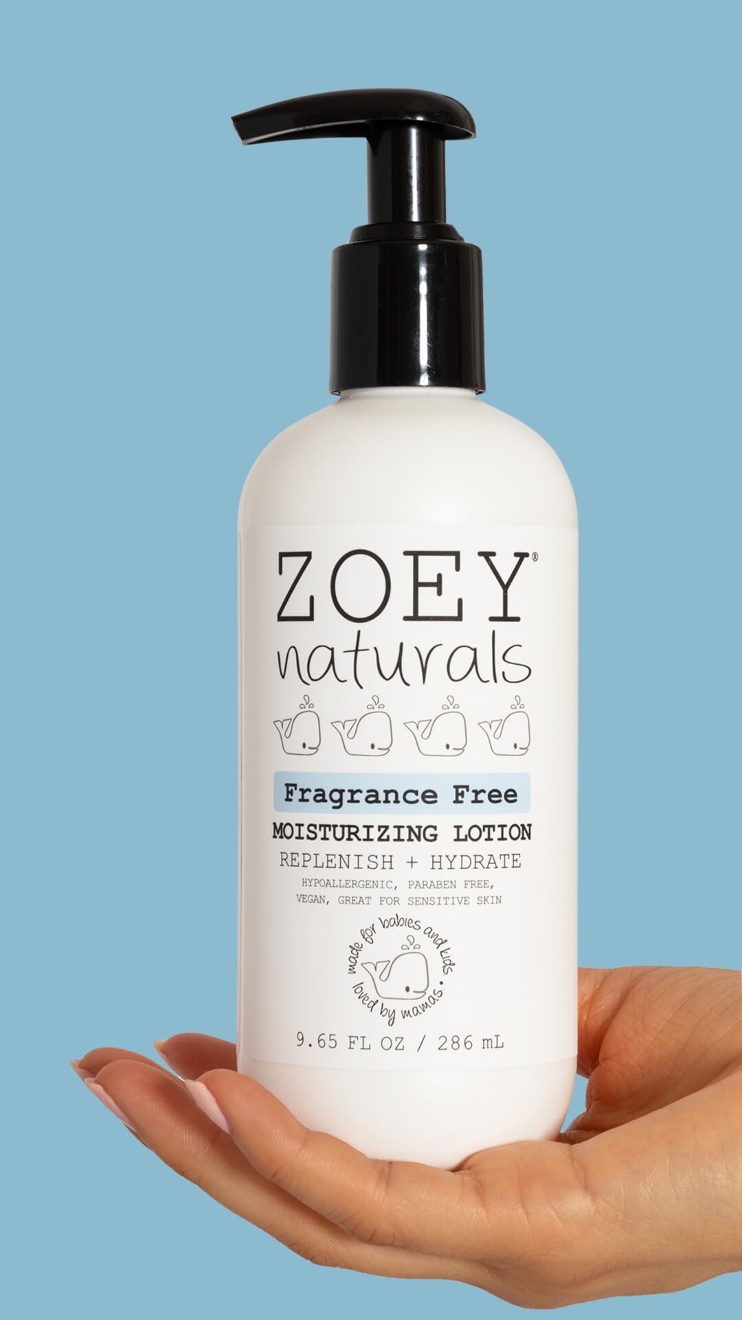Zoey Naturals Sweet Citrus Baby Lotion - Enriched with Shea, Apricot Oil, Aloe & Avocado - Soothes & Moisturizes with Orange & Pomegranate - Gentle for Eczema Skin, Made in USA Halalzen
