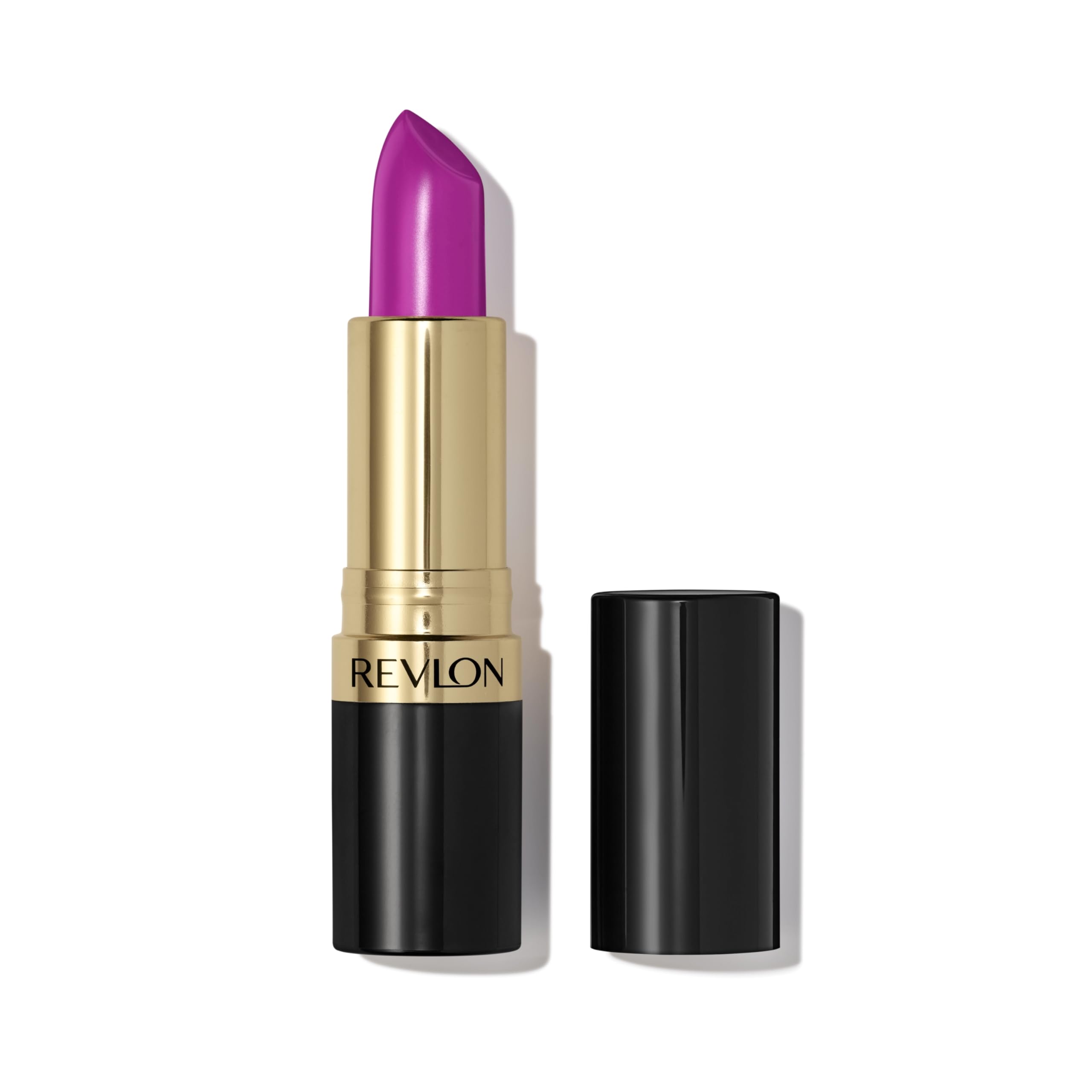 Revlon Super Lustrous Lipstick, Creamy Formula For Soft, Fuller-Looking Lips, Moisturized Feel, 764 On the Mauve, 0.15 oz