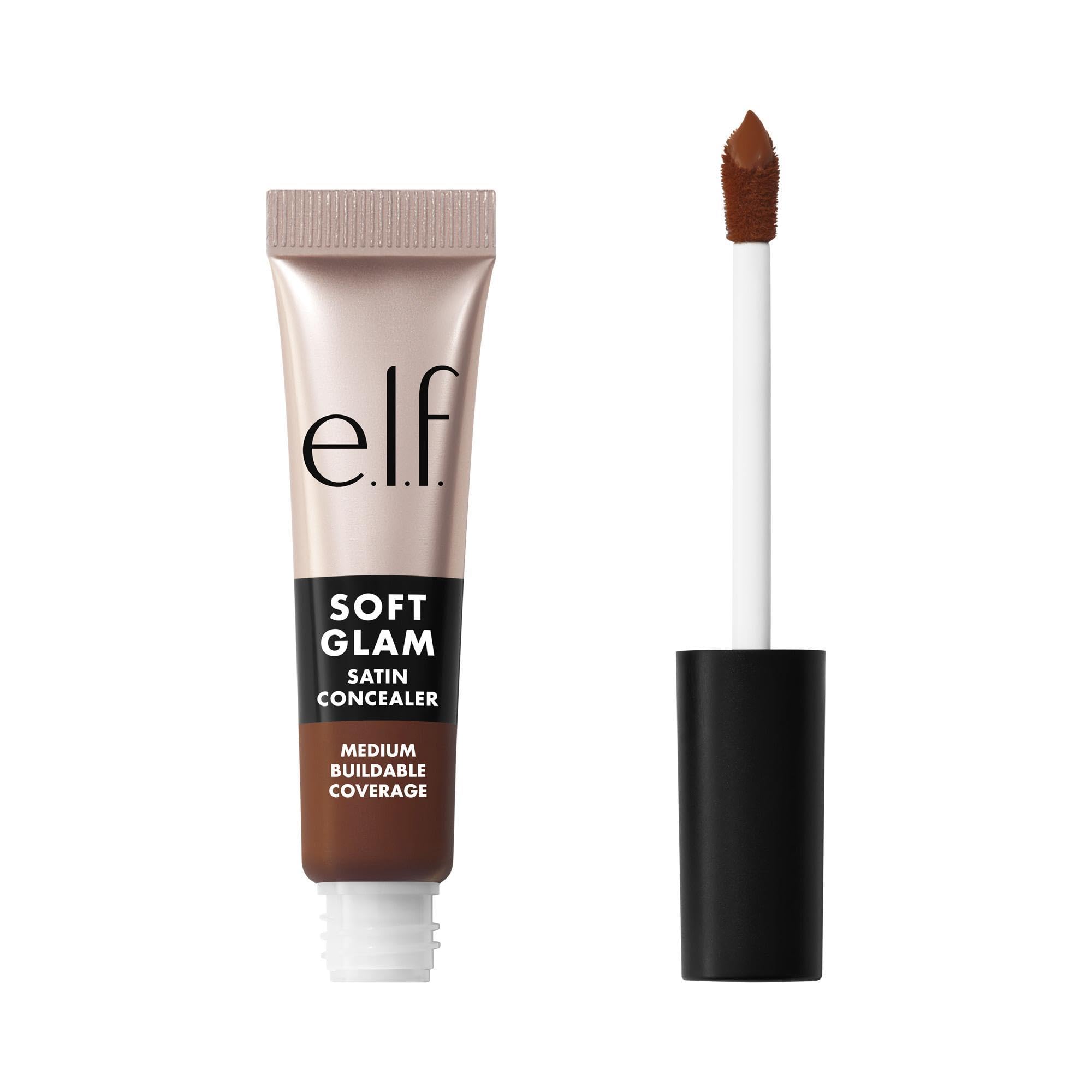 e.l.f. Soft Glam Satin Concealer, Medium Coverage for Blemishes & Under-Eye, Crease-Resistant, Long-Lasting, Vegan & Cruelty-Free, 13 Fair Neutral Halalzen