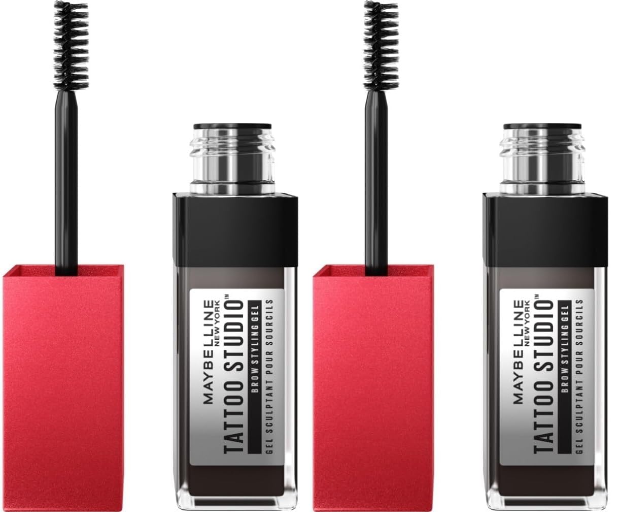 Maybelline Eyebrow Gel Tint, Waterproof And Smudge Proof, Long-Lasting Peel Off Tint For Evenly-Filled, Naturally Full Brows For Up To 3 Days, Deep Brown