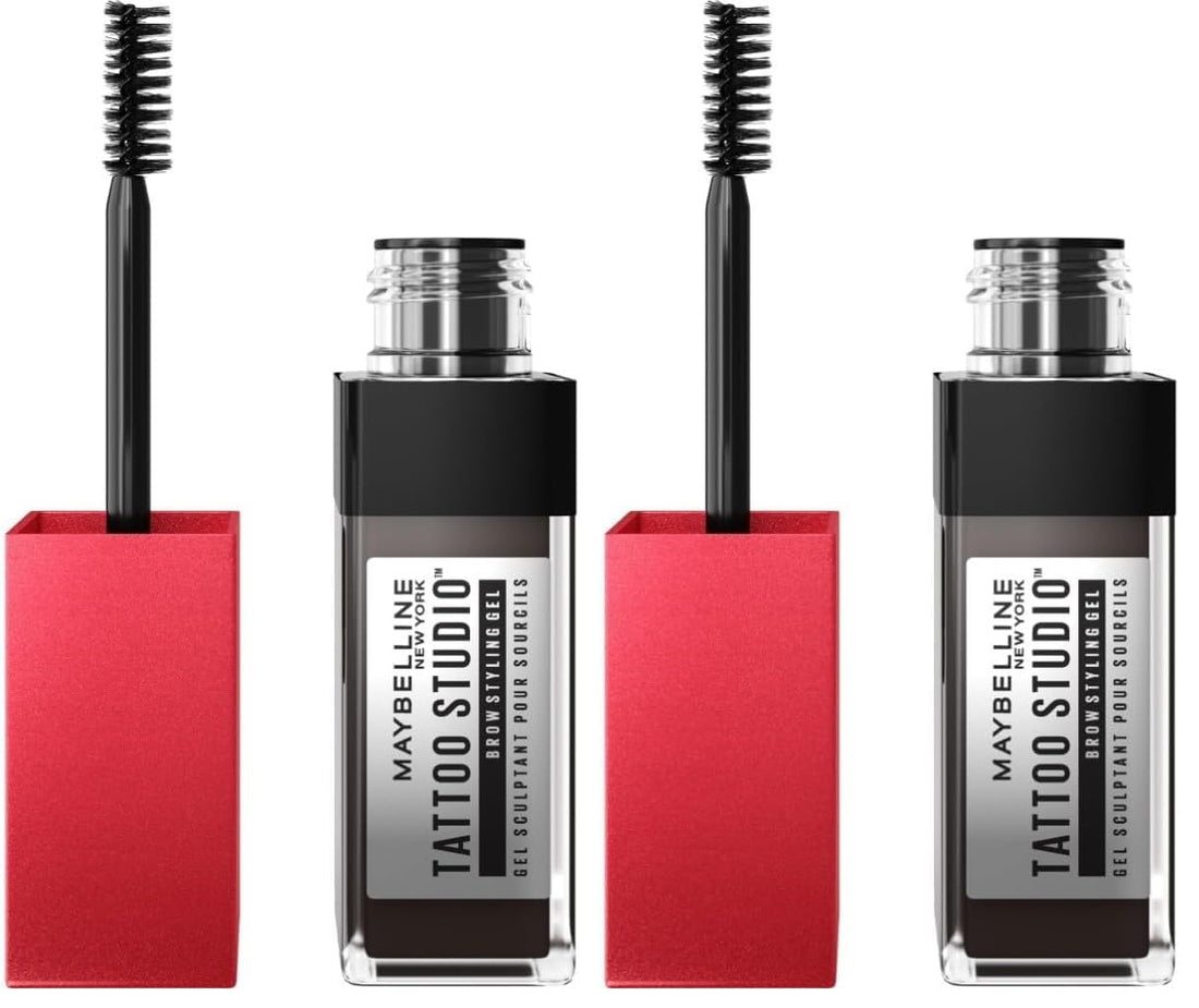 Maybelline Eyebrow Gel Tint, Waterproof And Smudge Proof, Long-Lasting Peel Off Tint For Evenly-Filled, Naturally Full Brows For Up To 3 Days, Deep Brown