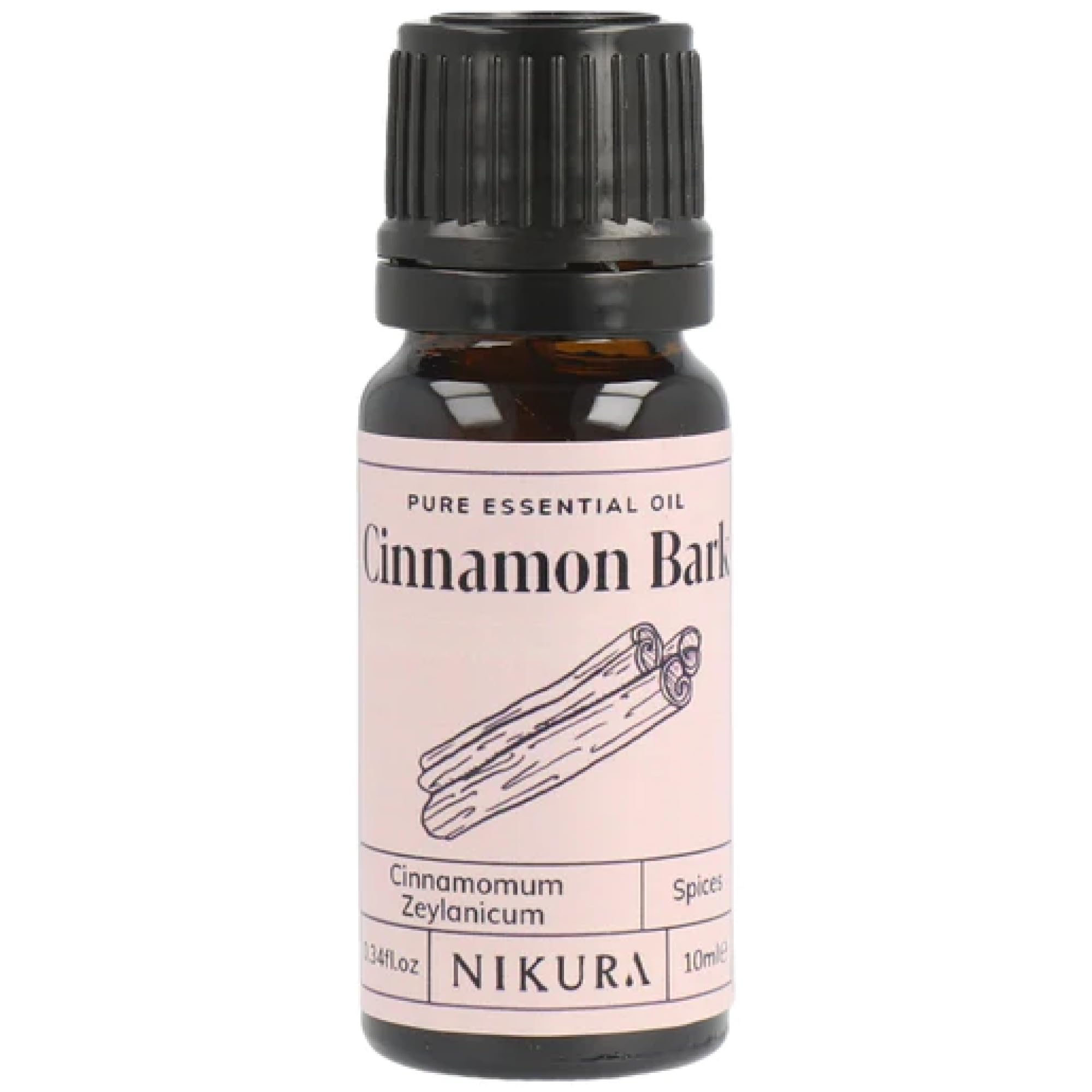Nikura Peppermint Essential Oil - 10ml | Perfect for Repelling Spiders, Rats, Mice, Bugs, Ants | Great for Hair, Headaches Relief, Energy Boost, Skin, Candle Making | Vegan & UK Made