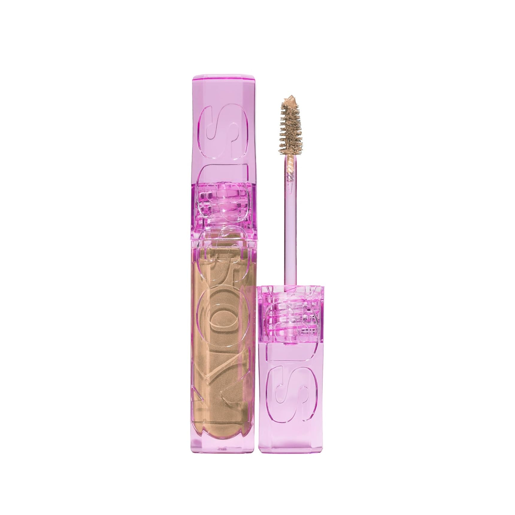 Kosas Air Brow Tinted Eyebrow Gel – Volumizing Brow Gel with Flexible Long-Lasting Hold, Soft Brown