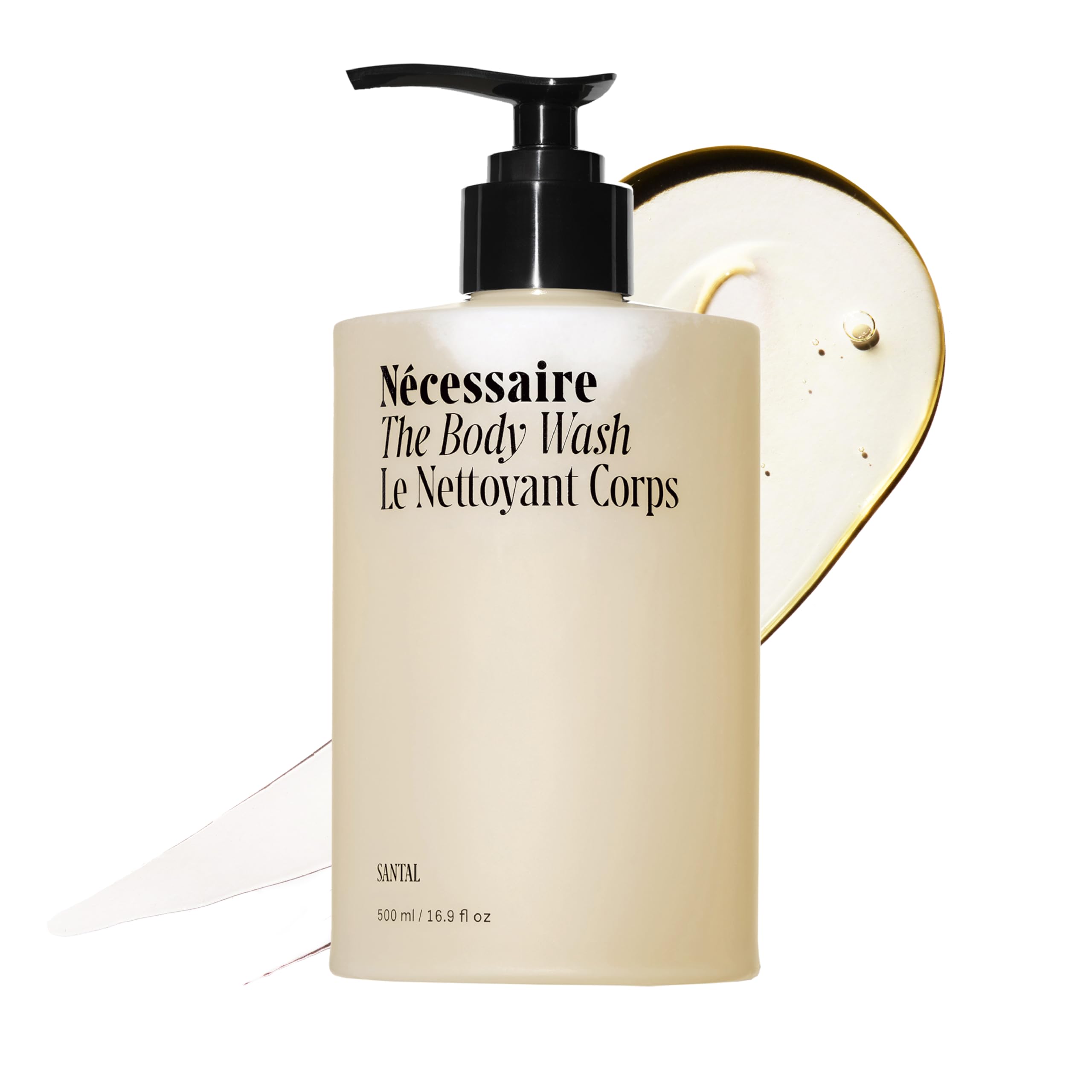 Nécessaire The Body Wash Eucalyptus — Multi-Oil Shower Gel Body Wash for Women + Men. Non-Comedogenic + Hypoallergenic for Sensitive Skin with Niacinamide. 500ml/16.9 fl oz