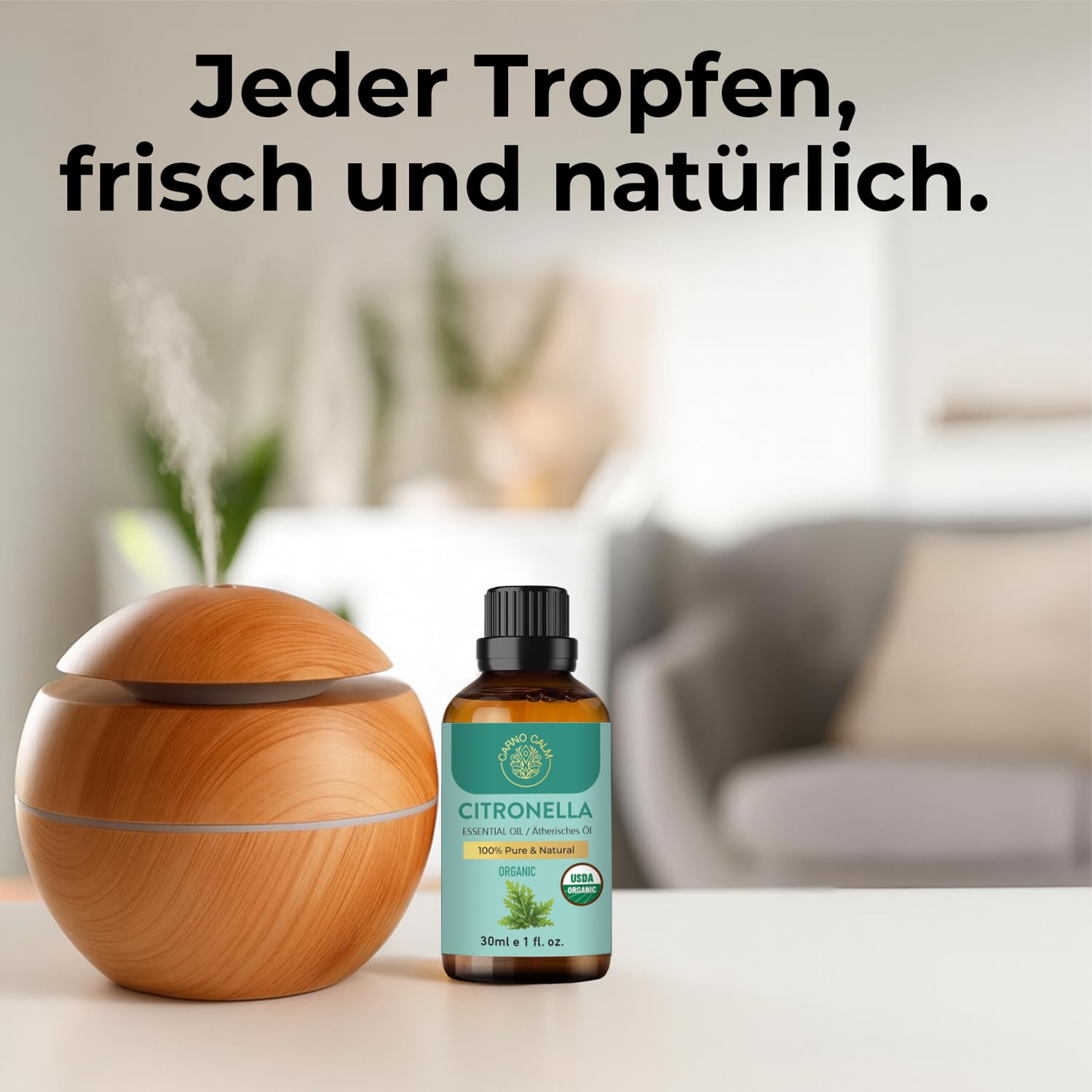 Tea Tree Essential Oil 30ml - 100% Pure & Natural Tea Tree Oil | for Nail Fungus, Hair, Face, Skin & Nails, for Aromatherapy & Diffuser | 1fl oz
