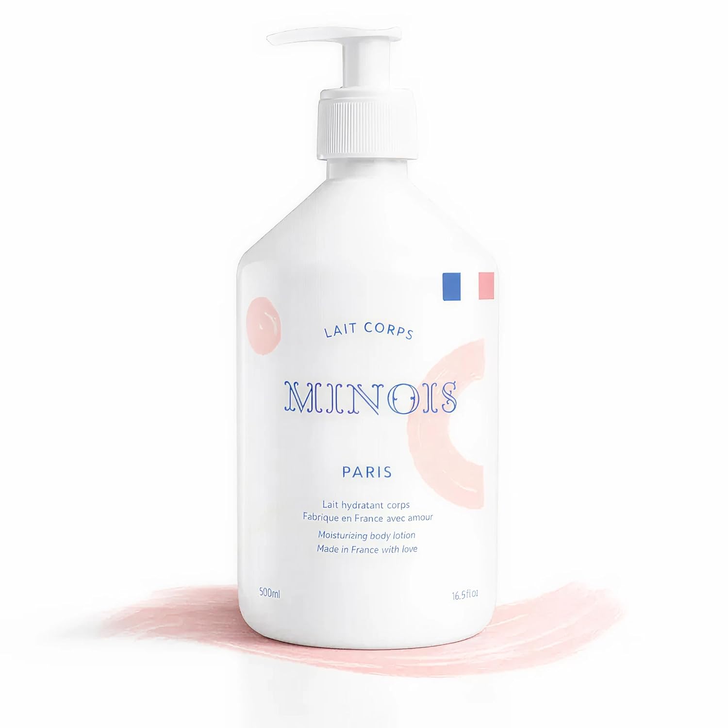 MINOIS PARIS Baby Lotion for Newborn and Kids | Gentle Body Lotion with Aloe Vera, Shea Butter & Almond Oil | Hydrating Non Greasy Baby Moisturizer for Sensitive Skin | Made in France