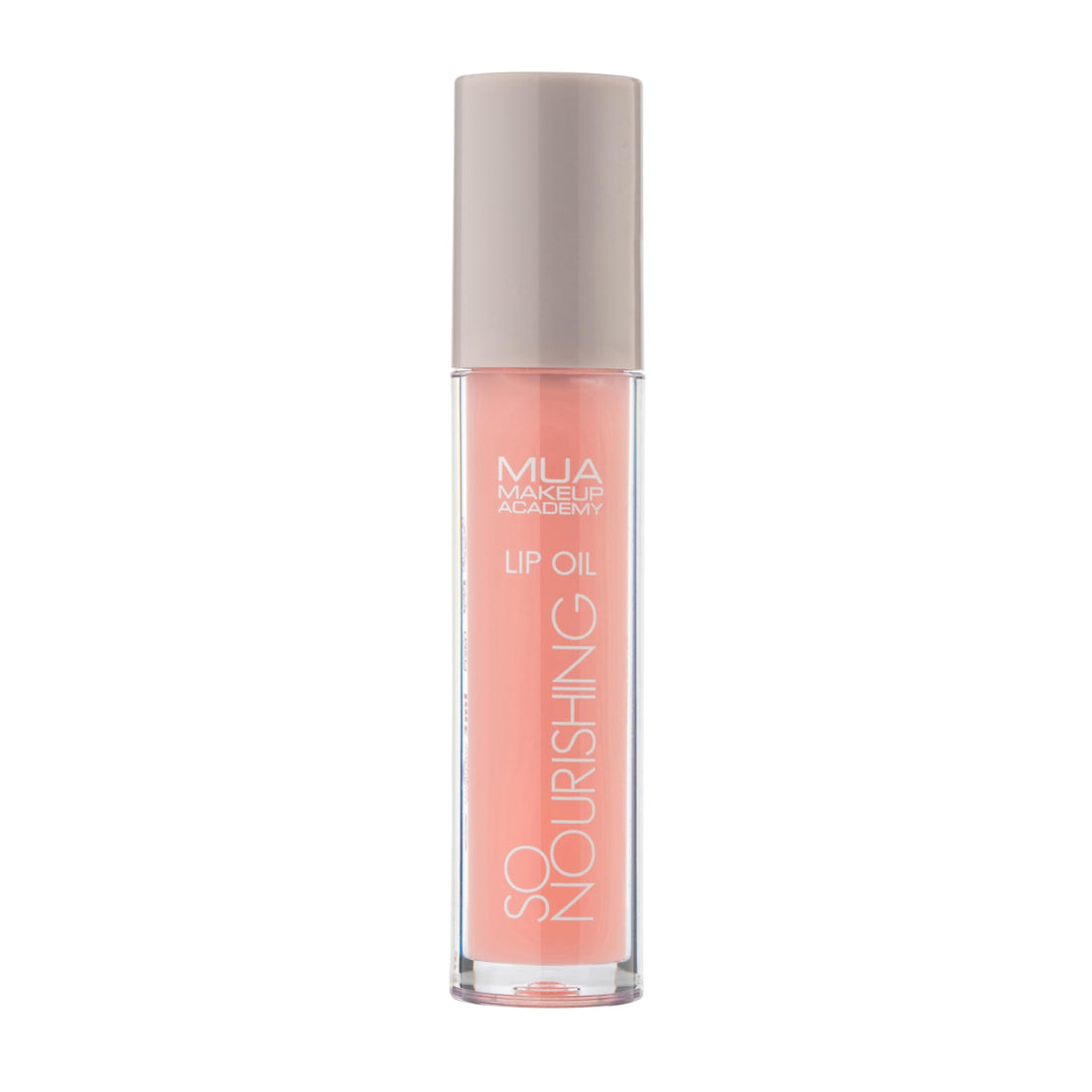 MUA Makeup Academy So Nourishing Clear Lip Oil, High Shine Finish with Vitamin E & Jojoba Oil, 3 ml - Vegan & Cruelty Free