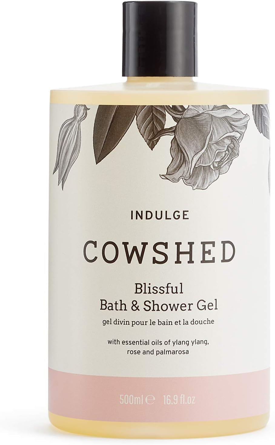 Cowshed Bath & Shower Gel 300ml | Replenish Uplifting Body Wash for Women & Men | Natural Body Wash, No Parabens | Hydrating Vegan Shower Gel with Red Mandarin, Bitter Orange and Grapefruit