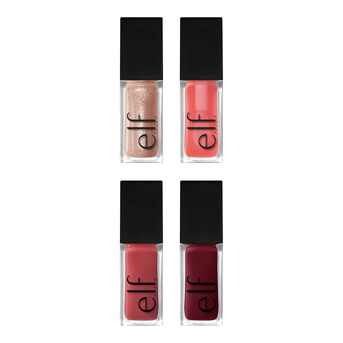 e.l.f. Glow Reviver Lip Oil, Nourishing Tinted Lip Oil For A High-Shine Finish, Infused With apricot Oil, Vegan & Cruelty-Free, It's Giving Guava