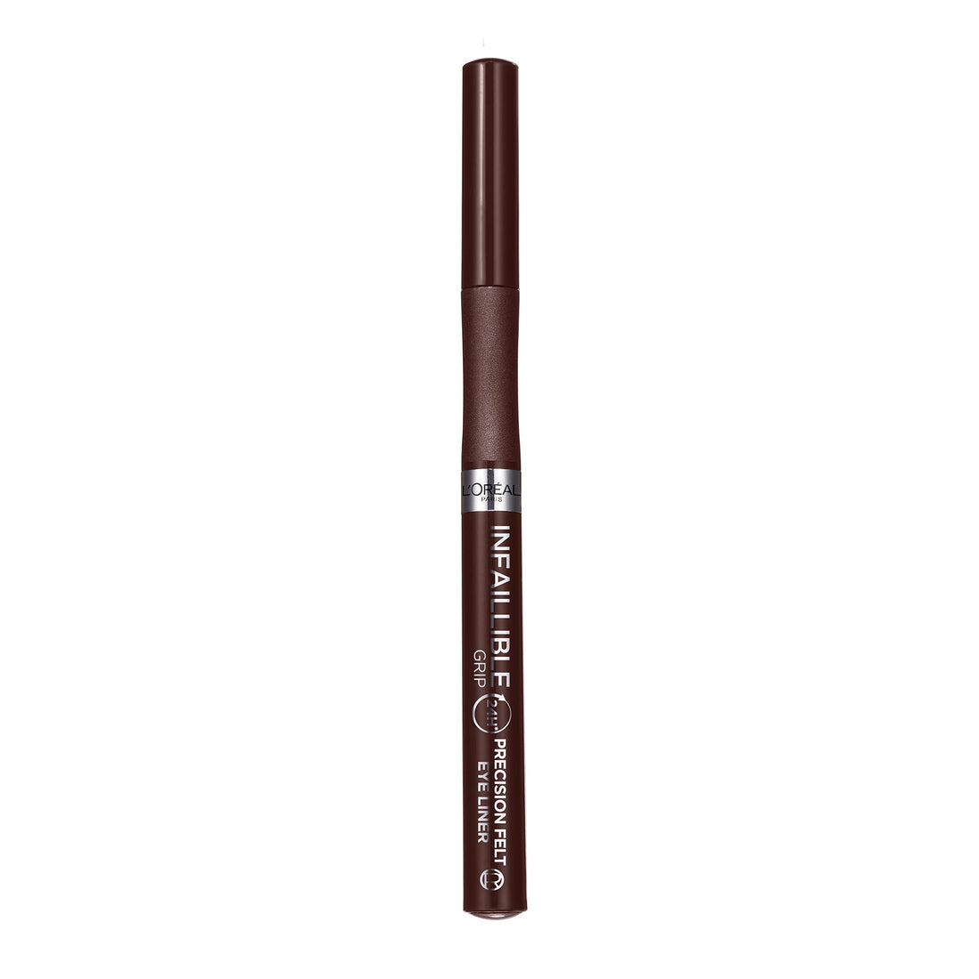 L'Oréal Paris Infallible Precision Felt Eyeliner with 0.4mm Ultra-Fine Tip for Intense Colour Pay-Off, 27H Longwear Waterproof and Rub-Proof Formula, Eyeliner Black Halalzen