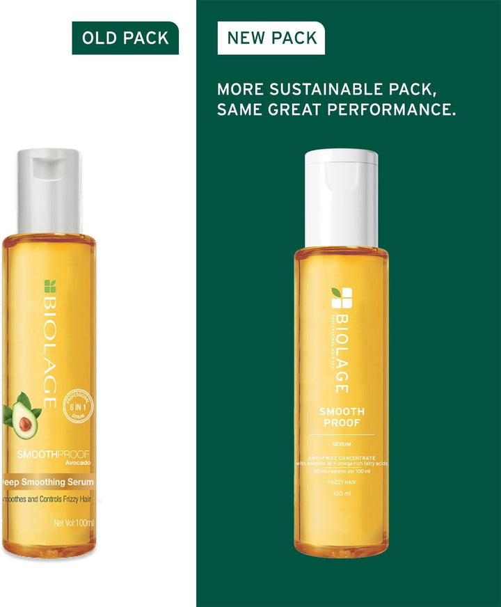 Matrix Biolage Smoothproof Avocado Deep Smoothing Serum Smoothes and Controls Frizzy hair - 100ml Halalzen