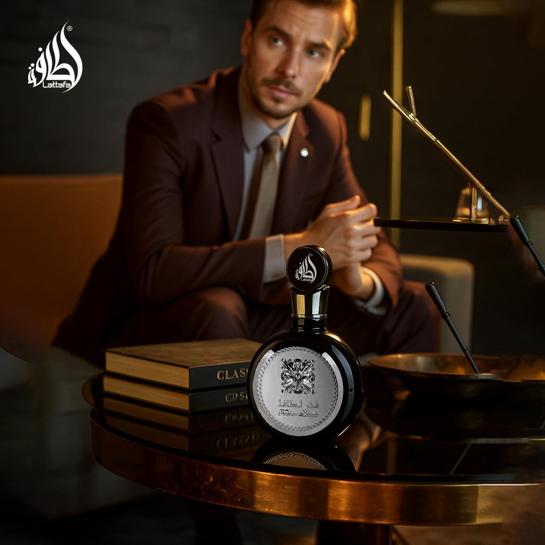 Lattafa Fakhar - Frais, fruité, bergamote, bois d'ambre - Eau de parfum longue durée pour homme, 3,40 onces / 100 ml