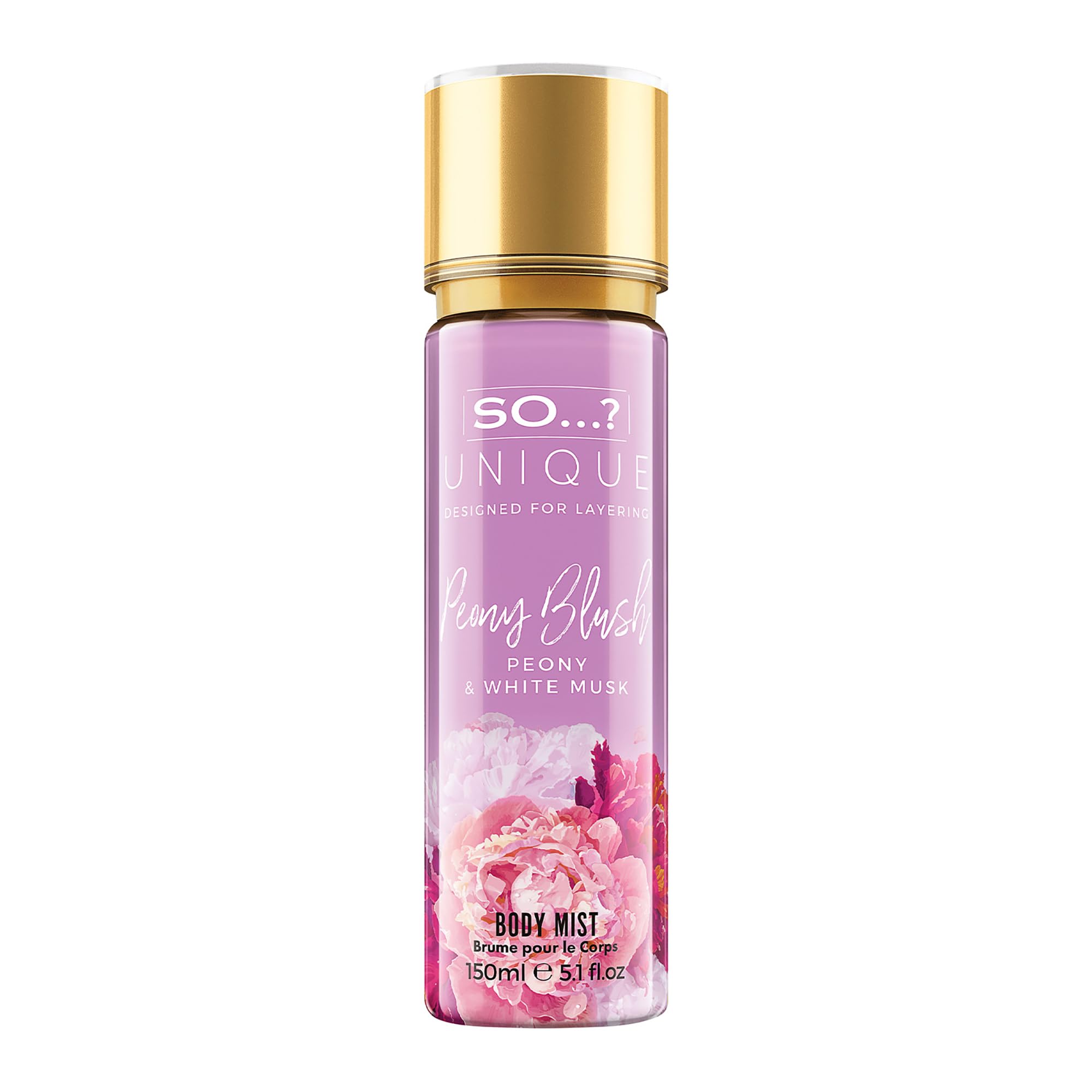So…? Unique Womens White Blossom Body Mist Fragrance Spray 150ml Halalzen