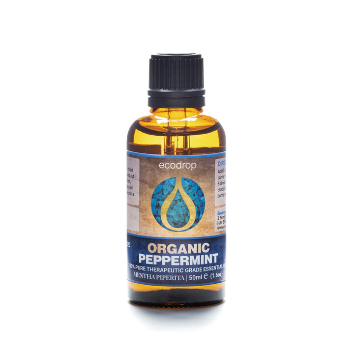 Ecodrop Tea Tree Essential Oil, 10 ml | 100% Pure Organic Steam-Distilled | Melaleuca Alternifolia | Aromatherapy, Diffuser, Massage, Bath, Soap & Candle Making | Australian Fresh Aroma