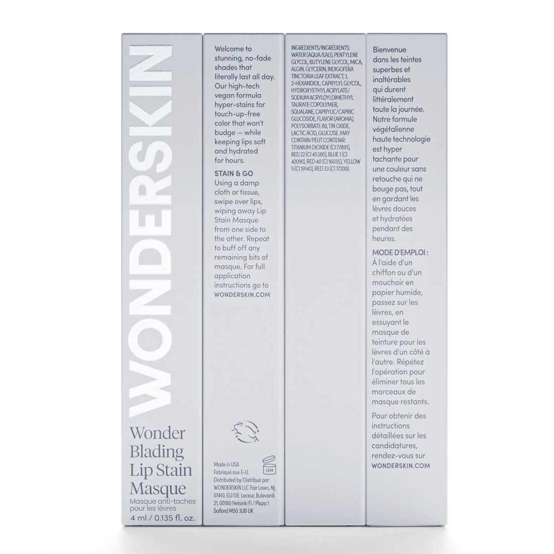 Wonderskin Wonder Blading Lip Stain Peel Off Masque - Long Lasting, Waterproof and Transfer Proof Pink Lip Tint, Matte Finish Peel Off Makeup Halalzen