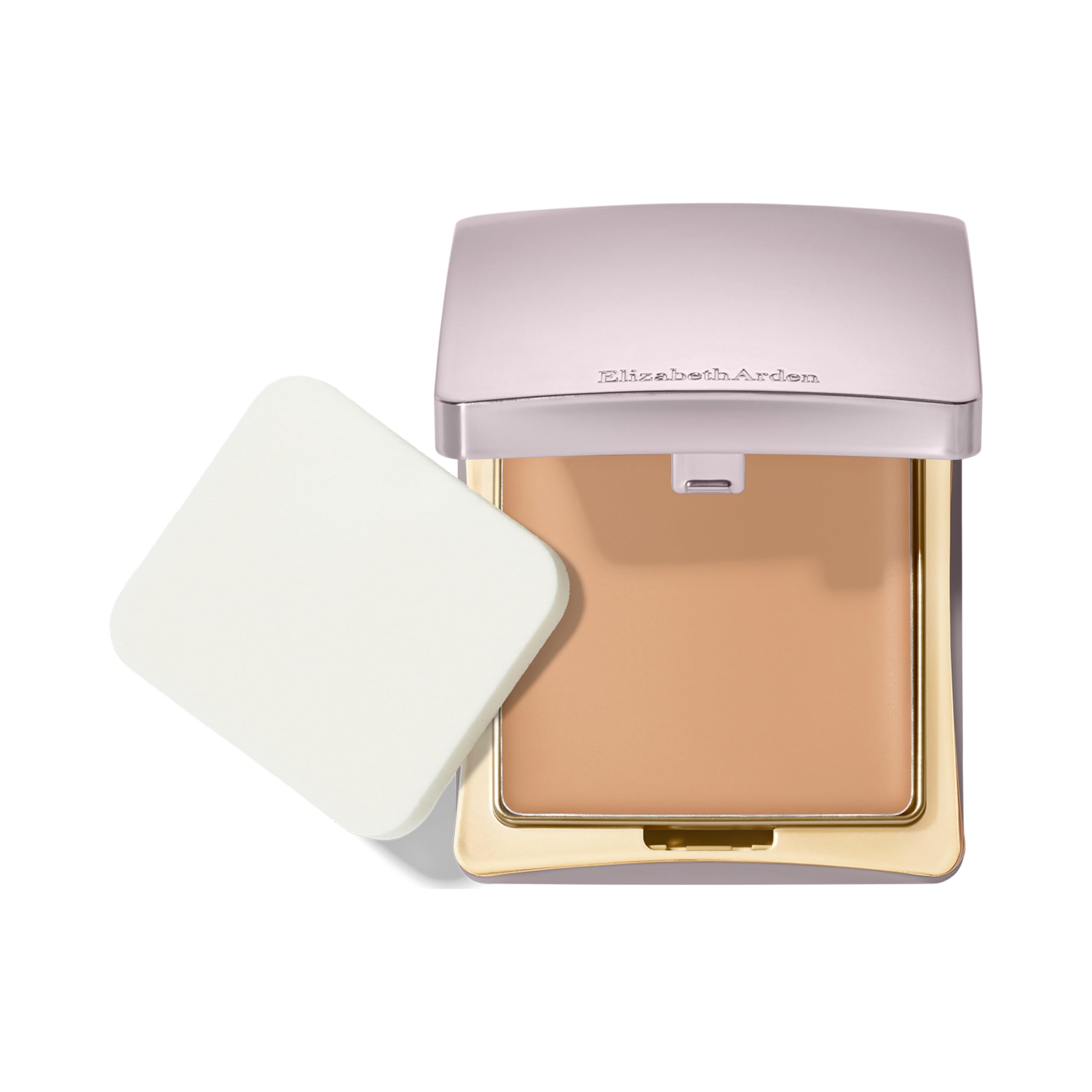 Elizabeth Arden Flawless Finish Sponge-On Cream Foundation Makeup, Medium-to-Full Coverage, Includes Compact & Applicator, 0.8oz Halalzen