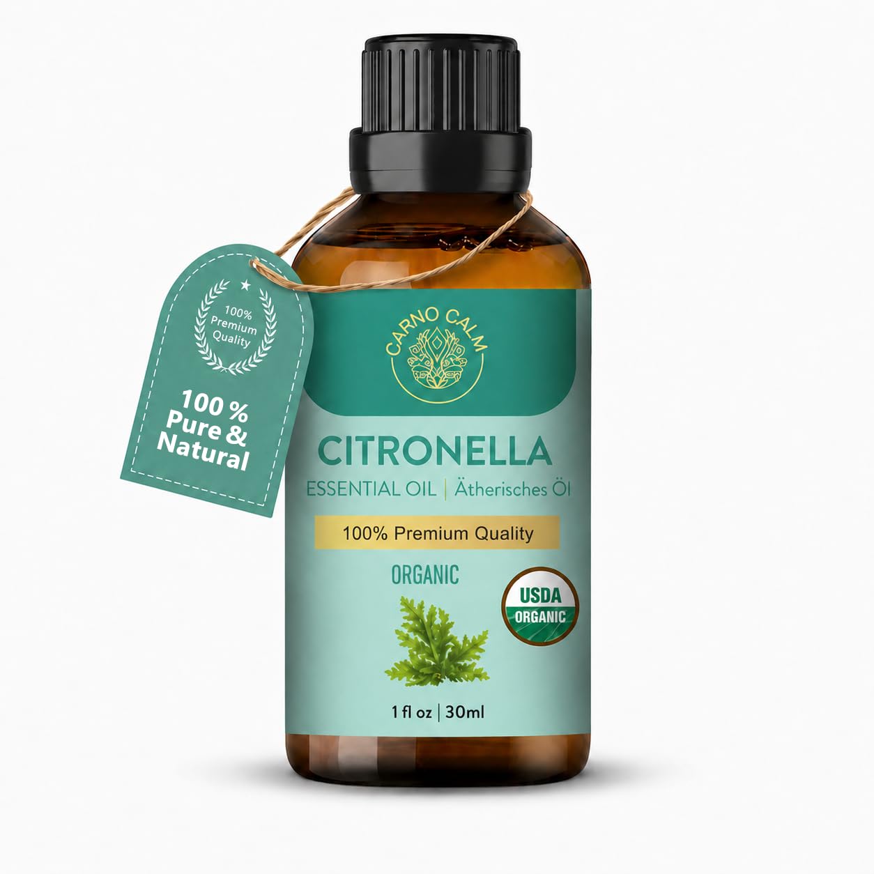 Tea Tree Essential Oil 30ml - 100% Pure & Natural Tea Tree Oil | for Nail Fungus, Hair, Face, Skin & Nails, for Aromatherapy & Diffuser | 1fl oz
