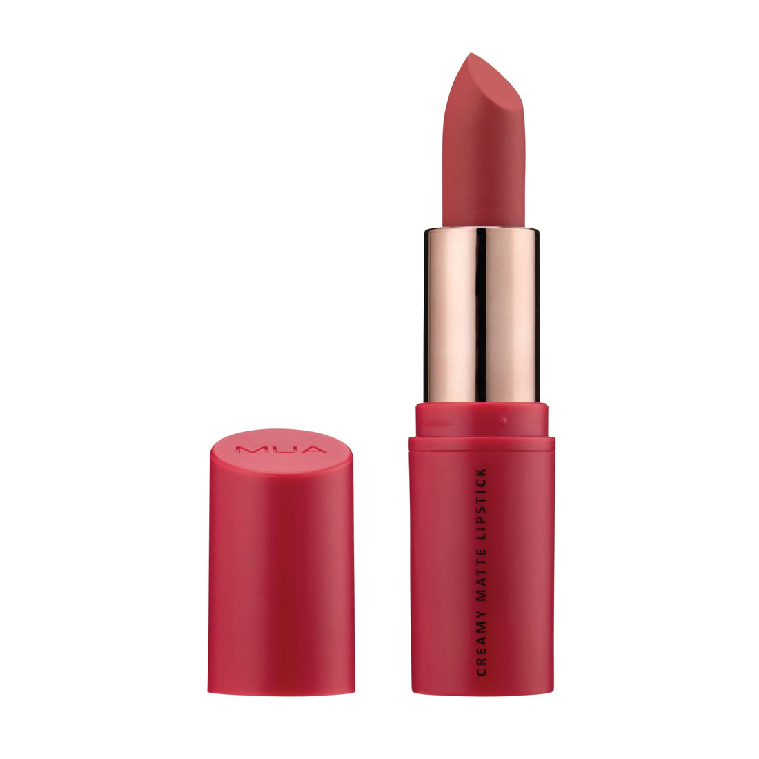 MUA Makeup Academy Creamy Matte Lipstick, Super Nude (Nude), Highly Pigmented - Vegan & Cruelty Free (Pack of 1) Halalzen