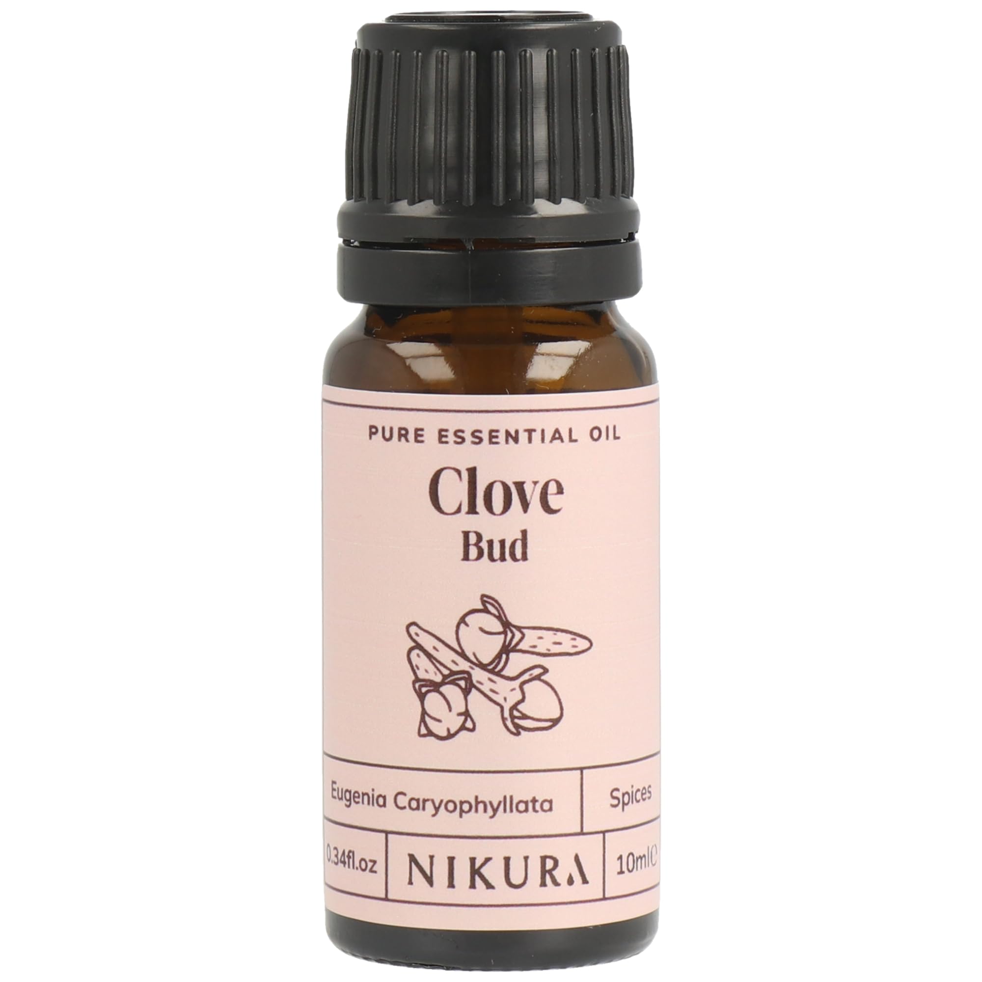 Nikura Peppermint Essential Oil - 10ml | Perfect for Repelling Spiders, Rats, Mice, Bugs, Ants | Great for Hair, Headaches Relief, Energy Boost, Skin, Candle Making | Vegan & UK Made