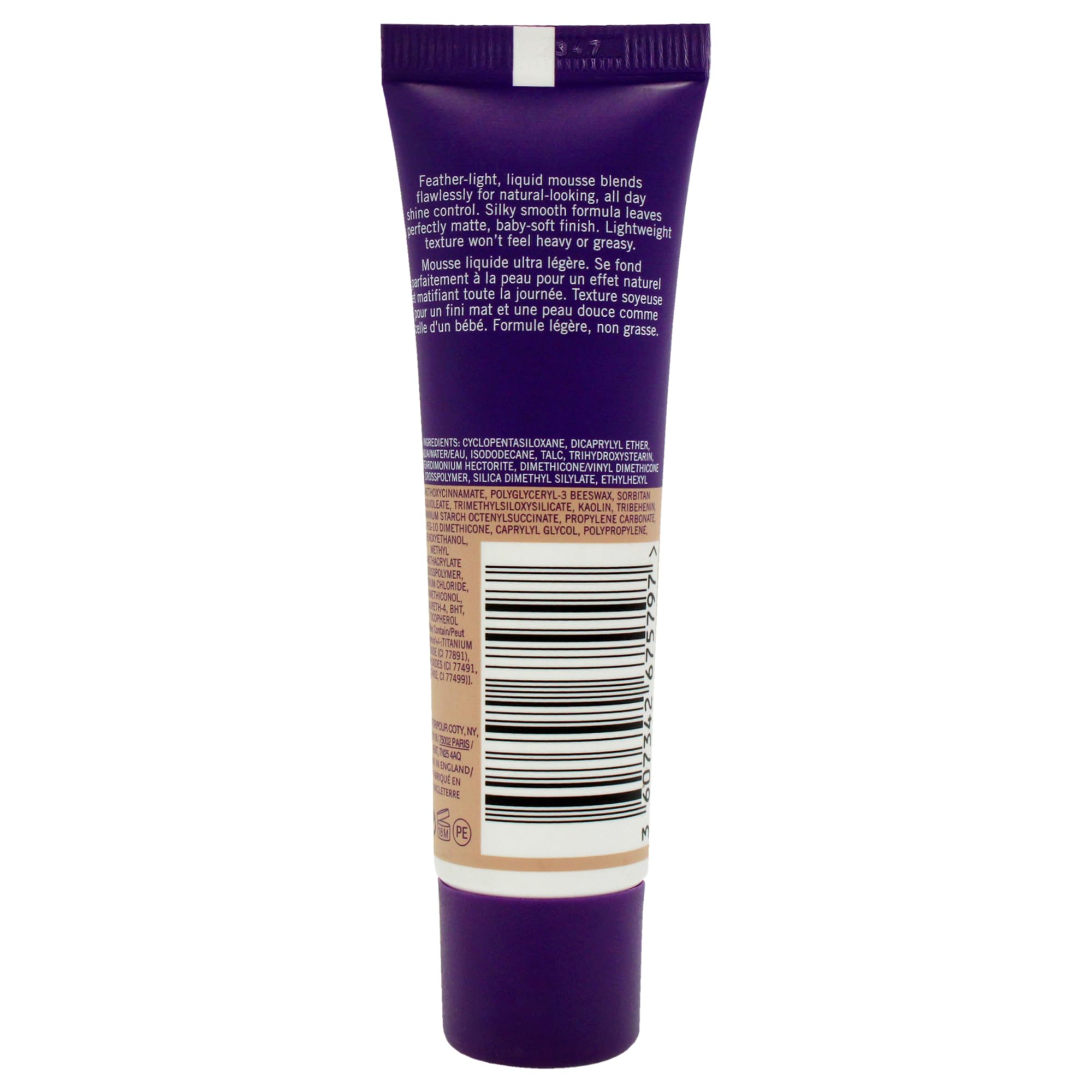 Rimmel London Stay Matte Liquid Mousse Foundation, Good Coverage and Oil-Free Formula, Soft Beige, 30 ml Halalzen