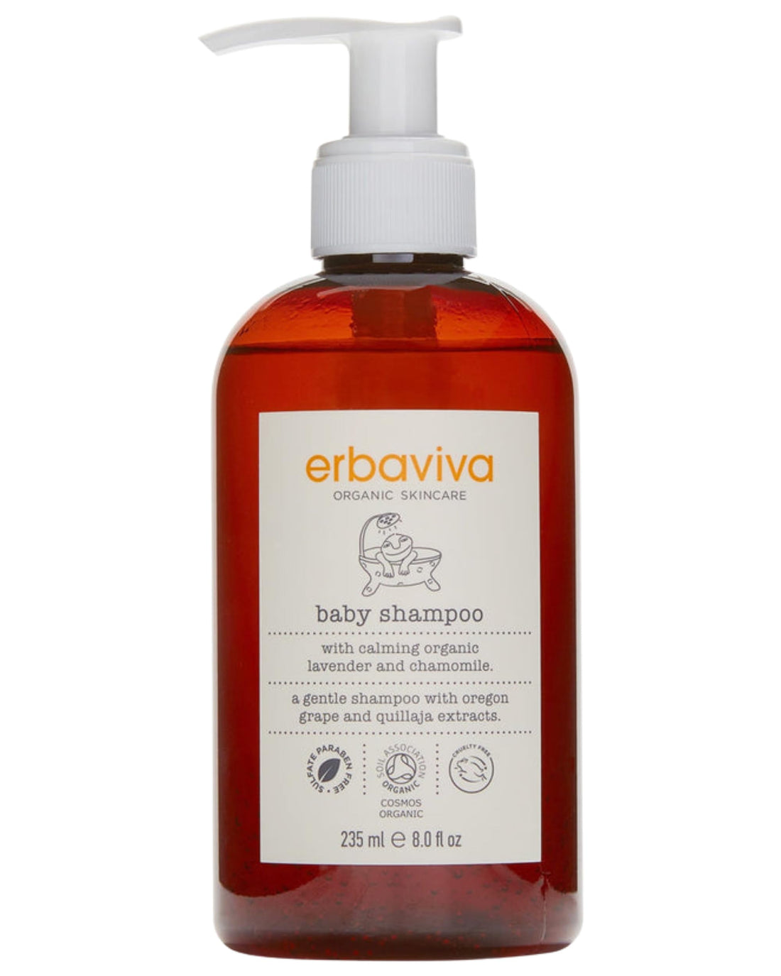 erbaviva Baby Shampoo, 16 Fl Oz Halalzen