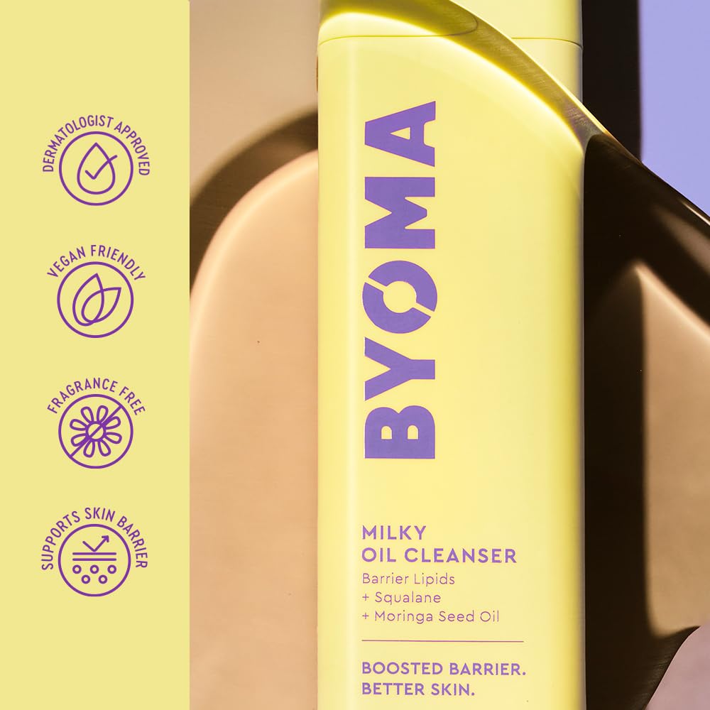 BYOMA Foaming Rice Deep Cleanser (175ml) Hydrating Gel to Foam Cleanser with Ceramides, Rice Extract & Marine Algae – Deep Cleansing, Non-Drying, Antioxidant-Rich, Vegan, Fragrance & Alcohol Free