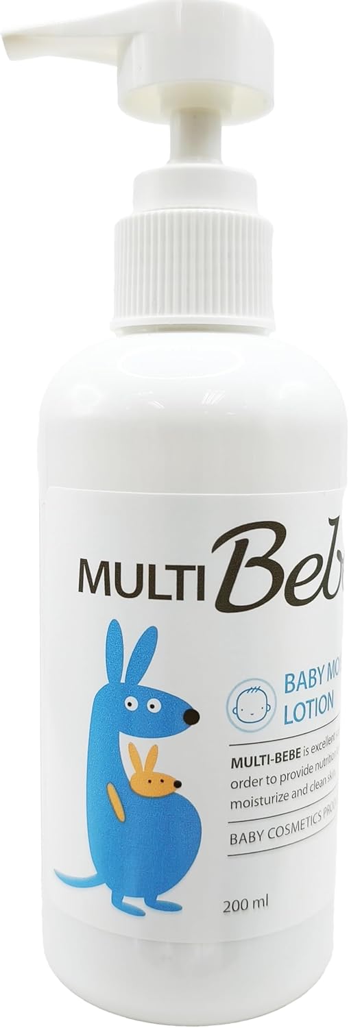 Baby Moisture Lotion - Nutrition for Skin - Hydrating, Moisturize, Clean Skin, Care for baby skin, Fragrance Free, 6.76 Floz, made in korea