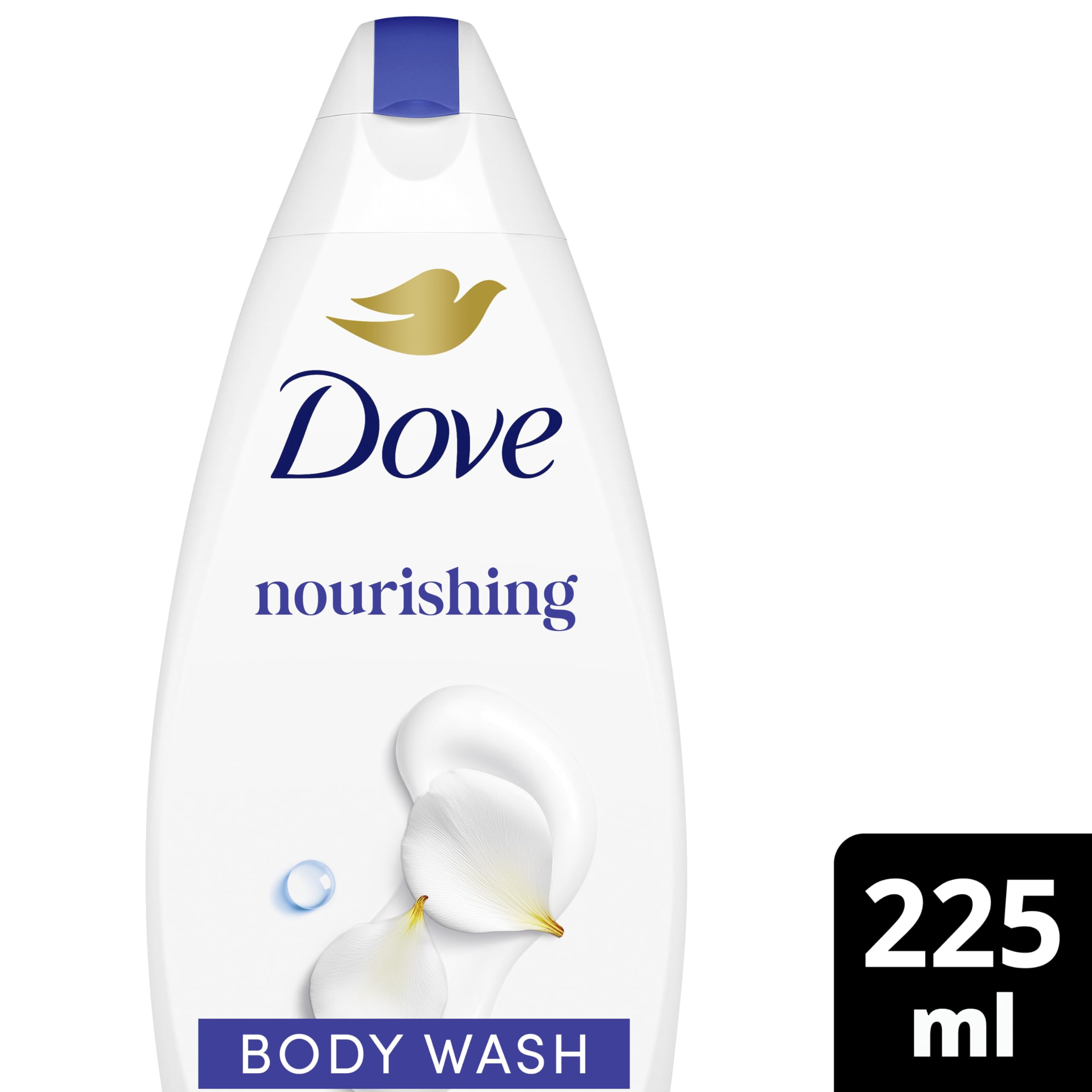 Dove Nourishing Body Wash body cleanser shower gel with an aloe vera & birch water scent for softer, smoother skin after just one shower 450 ml