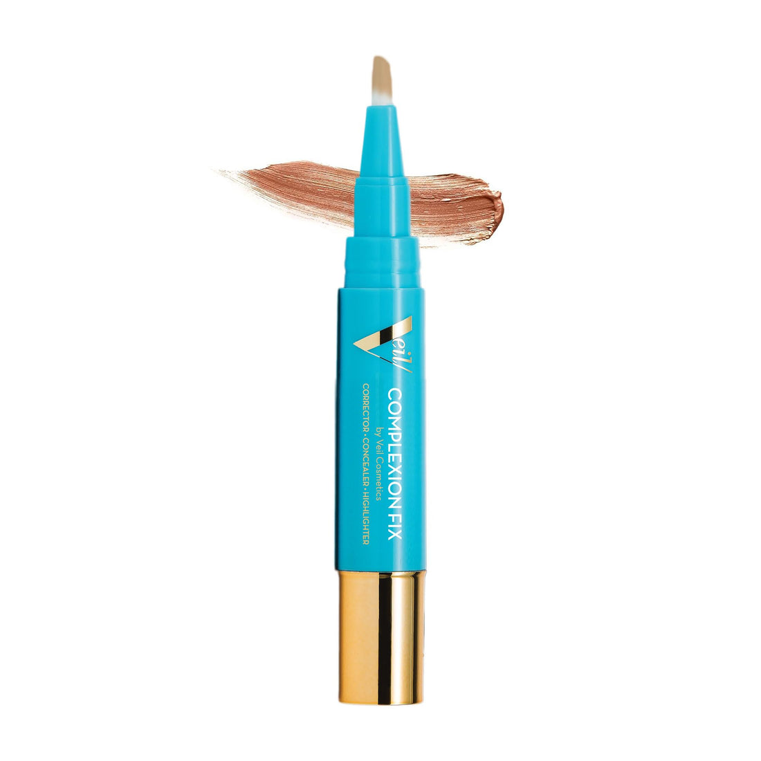 Complexion Fix Concealer - Hydrating Liquid Concealer for Under Eyes & Dark Circles - Infused with Hyaluronic Acid - Contour, Highlight, Correct - Anti-Aging, Vegan, Lightweight (3N Medium Neutral) Halalzen