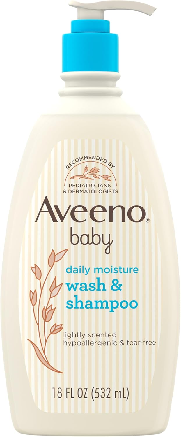 Aveeno Baby Wash & Shampoo 18 oz.