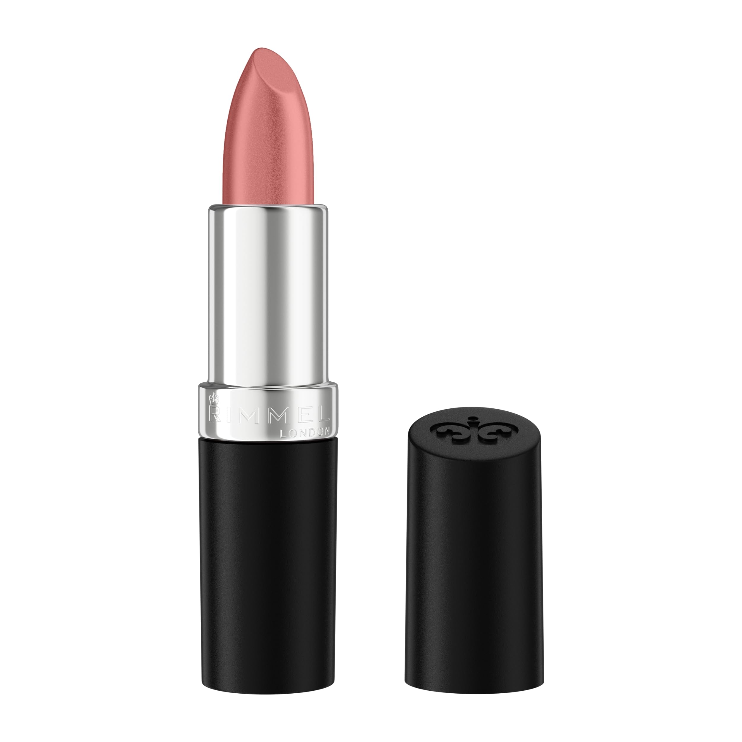 Rimmel Lasting Finish Lipstick 206 Pink-Key-Promise, Creamy Satin Finish, Long Lasting 8 HR Wear, Comfortable Formula, Rich Pigment Halalzen