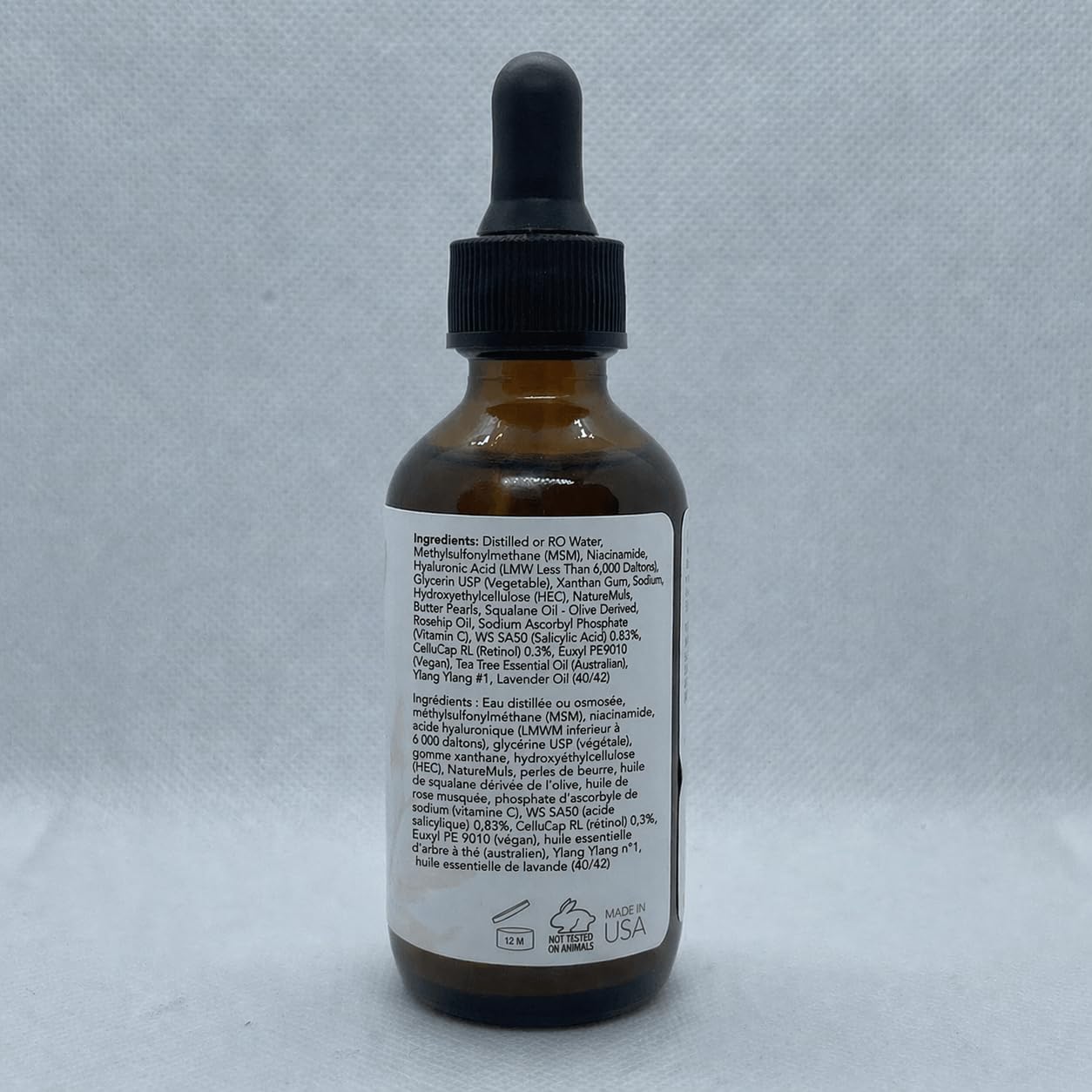 Eva Naturals Vitamin C+ Serum for Face – Anti-Aging Facial Serum with Niacinamide, Retinol, Hyaluronic Acid, Salicylic Acid & Rosehip Oil for Dark Spots, Uneven Skin Tone & Radiant Glow (30 mL)