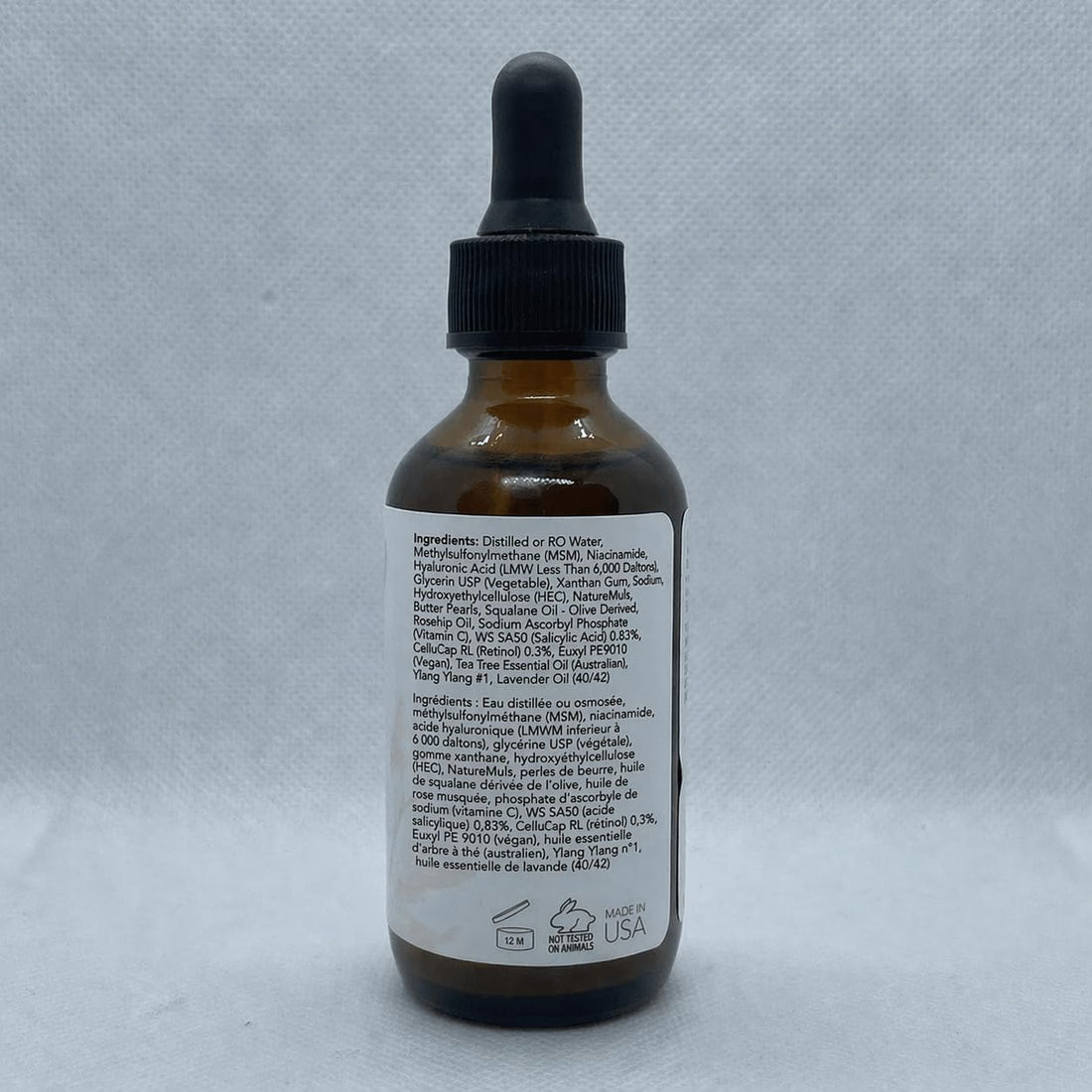 Eva Naturals Vitamin C+ Serum for Face – Anti-Aging Facial Serum with Niacinamide, Retinol, Hyaluronic Acid, Salicylic Acid & Rosehip Oil for Dark Spots, Uneven Skin Tone & Radiant Glow (30 mL)