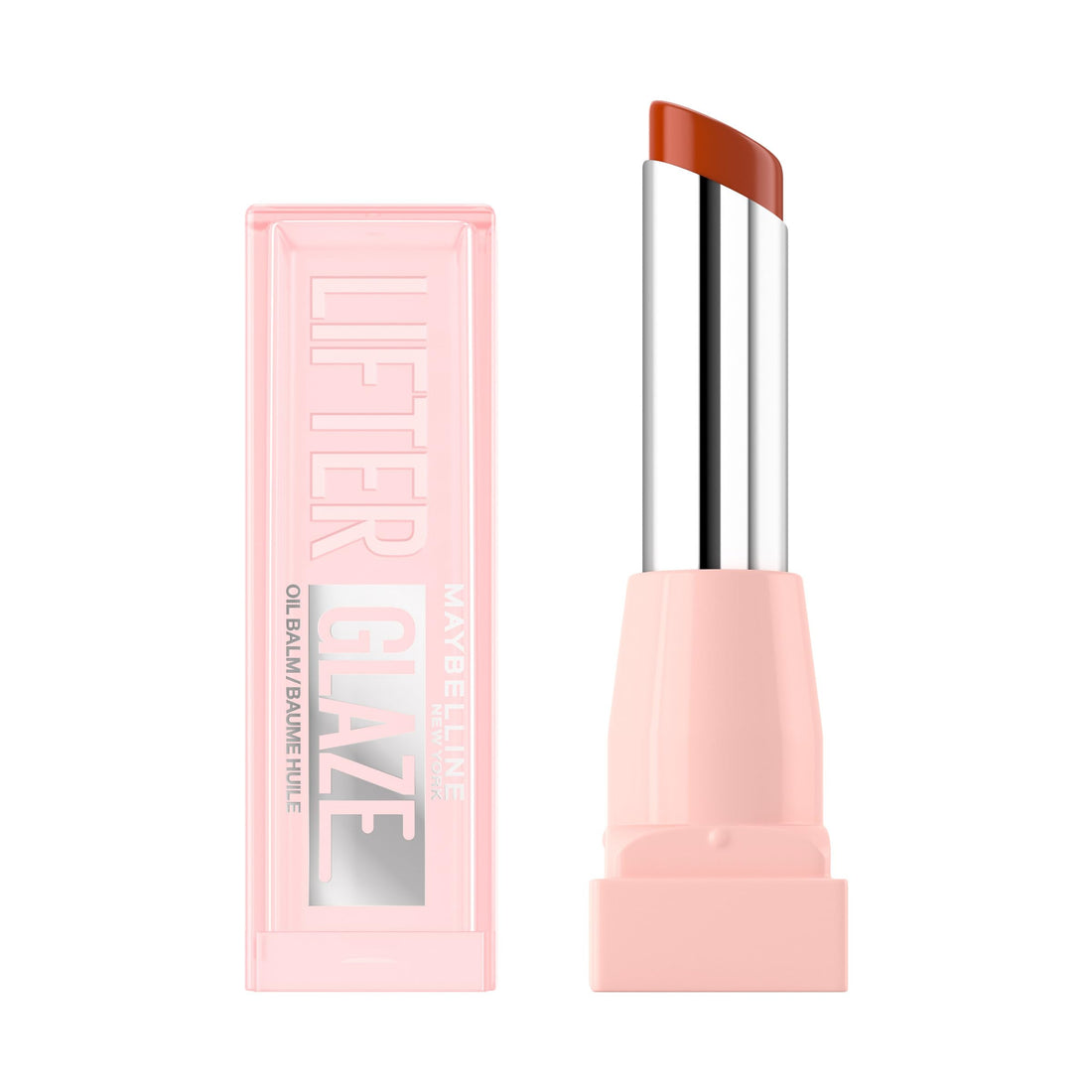 Maybelline New York Lifter Glaze Lip Oil Balm, Up to 24HR Hydration, Plumping for Fuller Lips, Hyaluronic Acid & Acerola Cherry Extract for Ultra-Comfortable Shine, Shade: Pink Drip