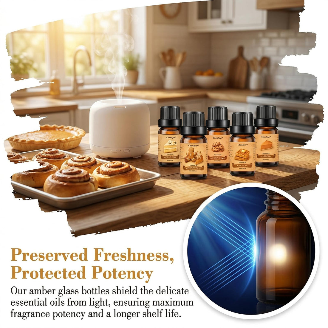 Hotel Collection Essential Oils for Diffusers for Home - 6 x 10 ml Luxury Scented Oil Set with Luxury Night,Jasmine Peppermint,White Tea,Citrus Happiness,My Way,Hotel Lobby,Gift for Women and Men
