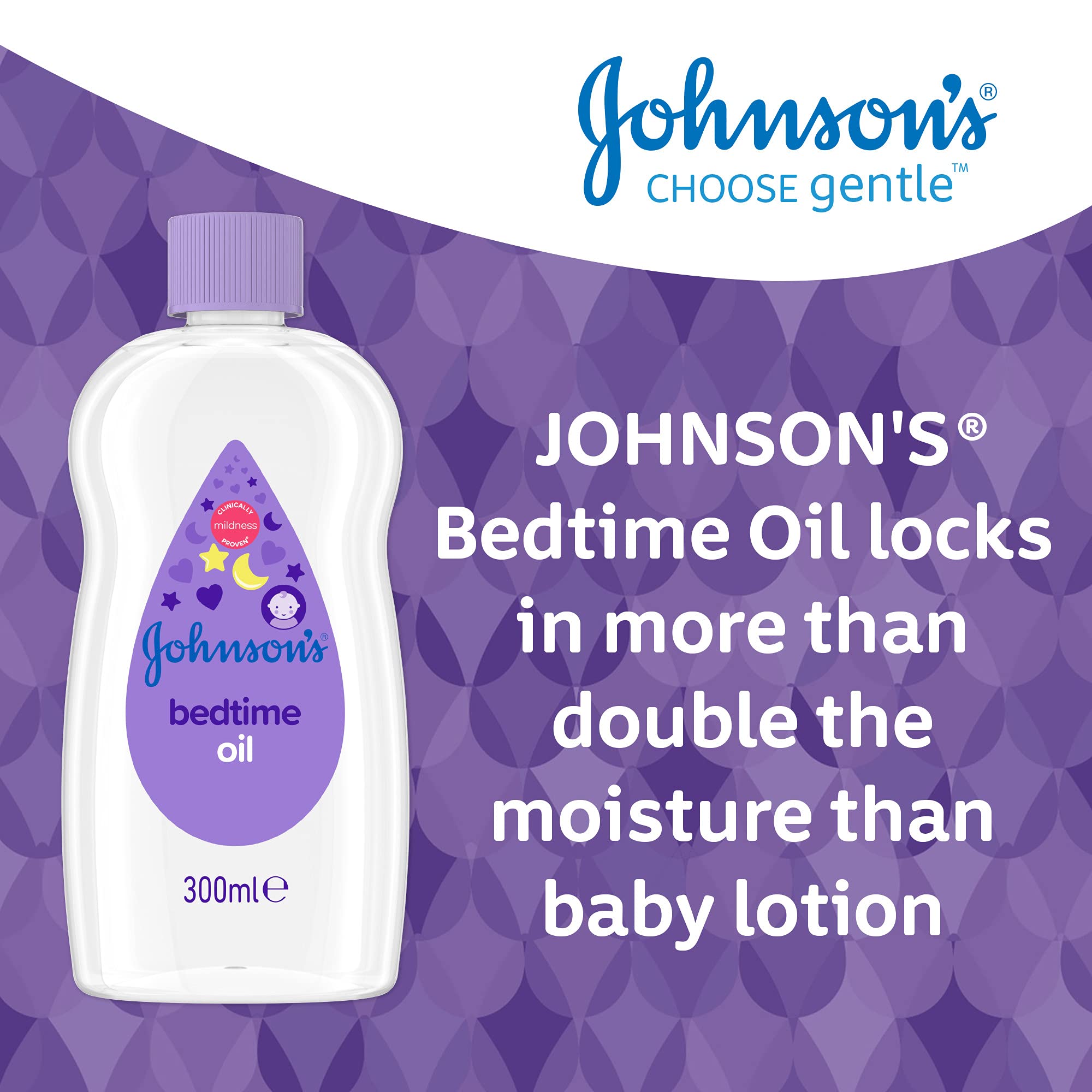 Johnson's Baby Bedtime Oil, 300 ml Halalzen