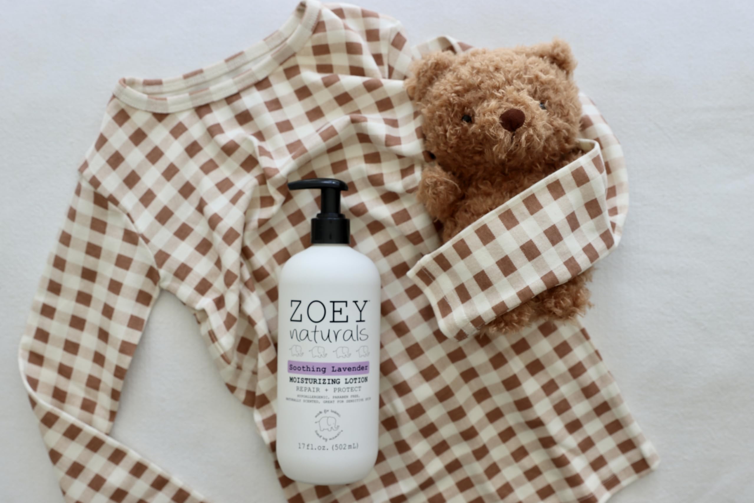 Zoey Naturals Sweet Citrus Baby Lotion - Enriched with Shea, Apricot Oil, Aloe & Avocado - Soothes & Moisturizes with Orange & Pomegranate - Gentle for Eczema Skin, Made in USA Halalzen