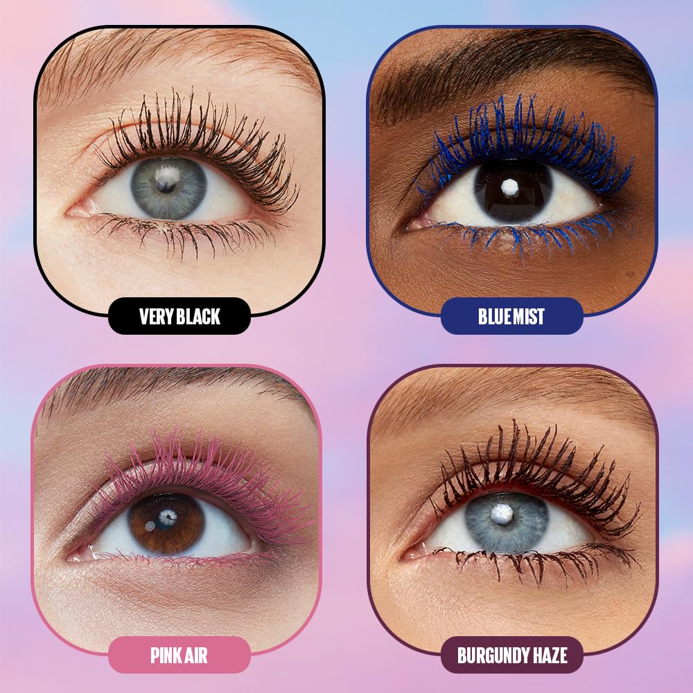 Maybelline New York Lash Sensational Sky High Mascara, Volumising & Lengthening Mascara, Washable Flake-Free Formula Infused with Bamboo Extract & Fibres, 7 ml, Shade: Brown Halalzen