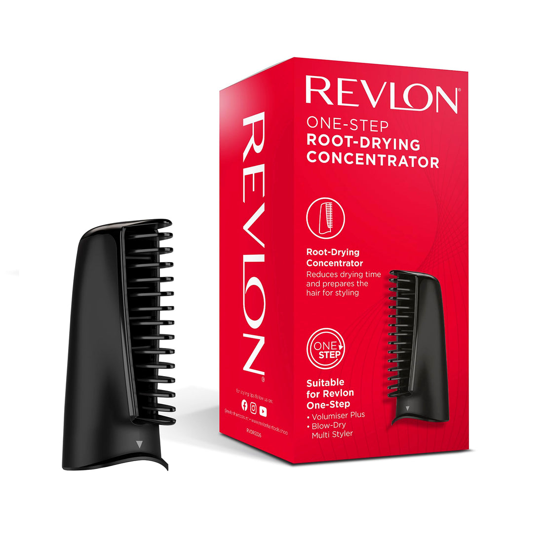 REVLON One-StepTM Blow-Dry Multi Air Styler 5-in-1 (Detachable Heads, Curler, Dryer, Volumiser, Styler and Shape Enhancer). RVDR5370 Halalzen