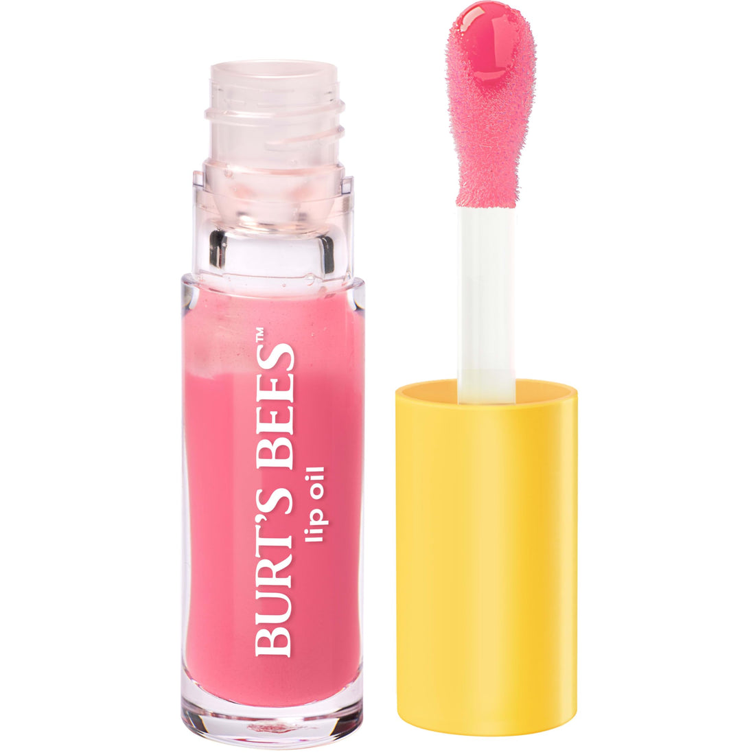 Burt's Bees Lip Oil Clear Day, Instant Hydration, Nourishes and Softens Lips, Tint Free, High Shine Finish, Responsibly Sourced Jojoba Oil, Non Sticky, Wand Applicator, 0.15 Ounce Halalzen