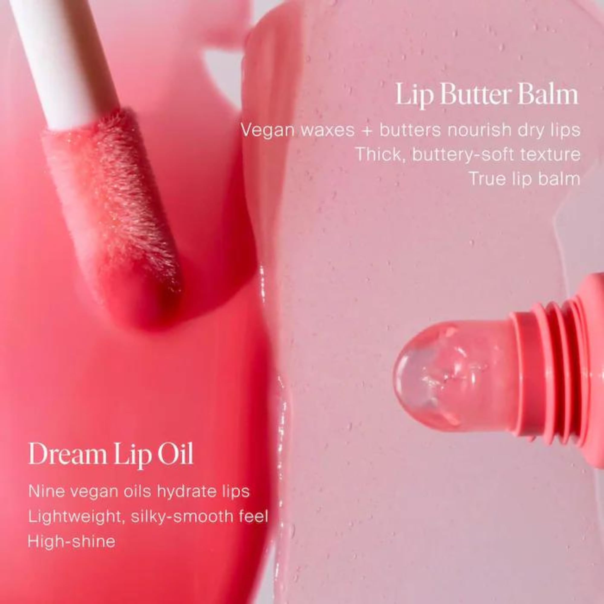 Summer Fridays Dream Lip Oil - Hydrating Tinted Lip Gloss Oil - Non-Sticky Formula with Skincare Benefits for Long-Lasting Softness + Shine - Effortless Beauty Gifts - Bare Sand (0.15 Oz)