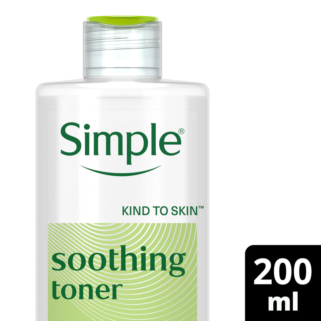 Simple Kind to Skin Soothing Facial Toner Alcohol-Free for Daily Use on Sensitive Skin 200 ml