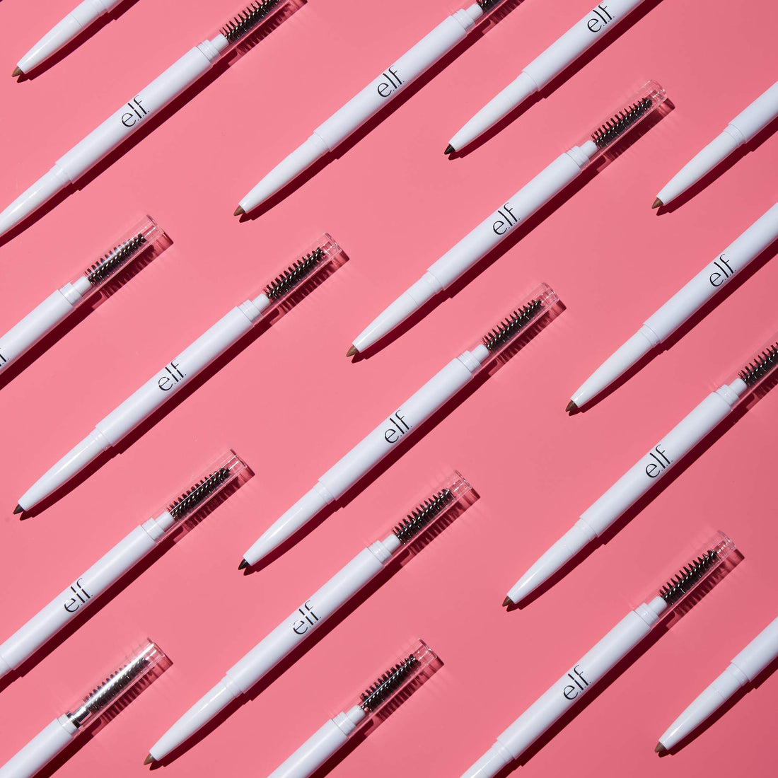 e.l.f. Instant Lift Brow Pencil, Dual-Sided, Precise, Fine Tip, Shapes, Defines, Fills Brows, Contours, Combs, Tames, Natural Brown, 0.18 g (Pack of 1)