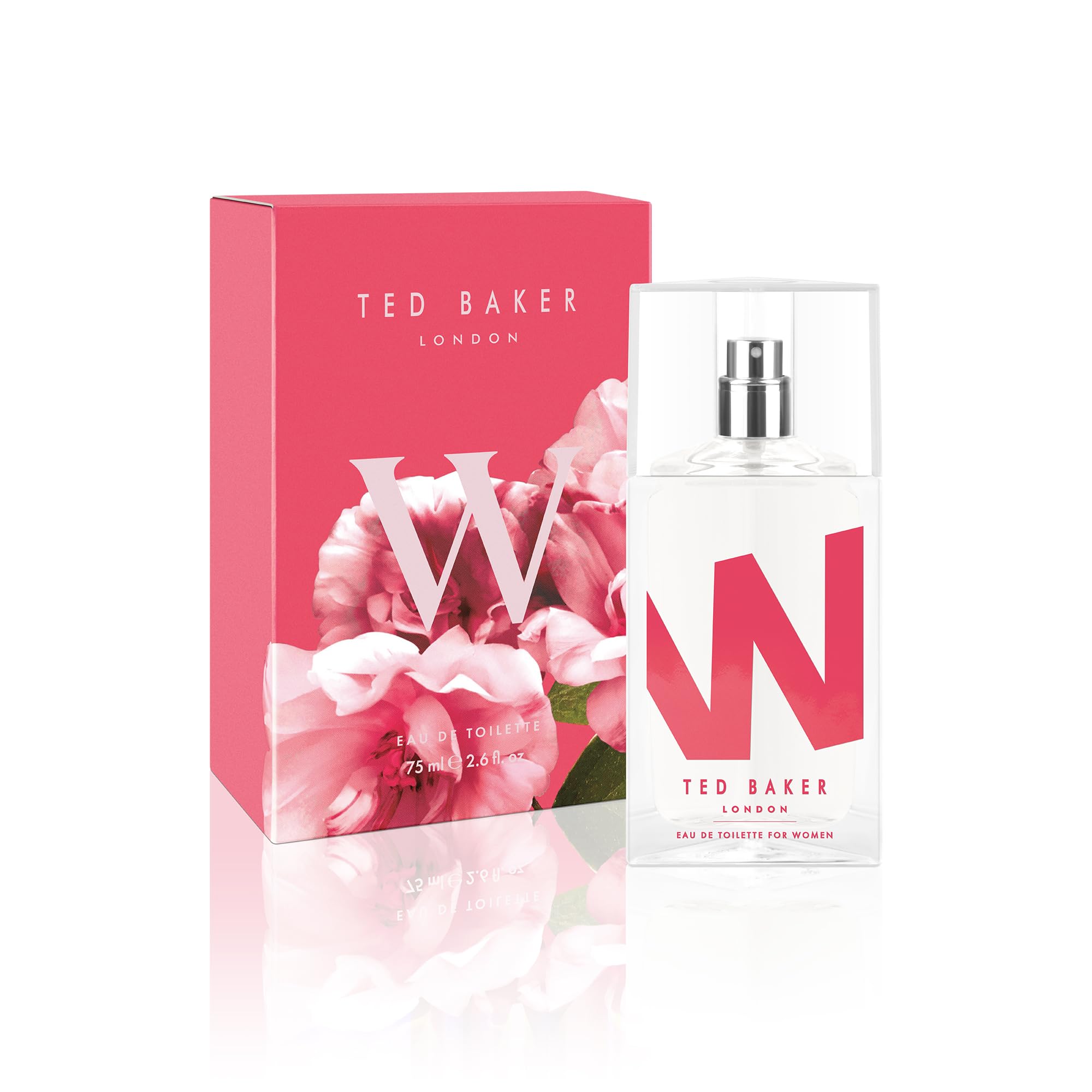 Ted Baker W EDT Ted Baker Rose And Orchid, Fig Leaf, White Peony, Cassis, Raspberry Middle notes, Womens Perfume, Long Lasting Fragrance Eau De Toilette, Fruity Floral 75ml Halalzen