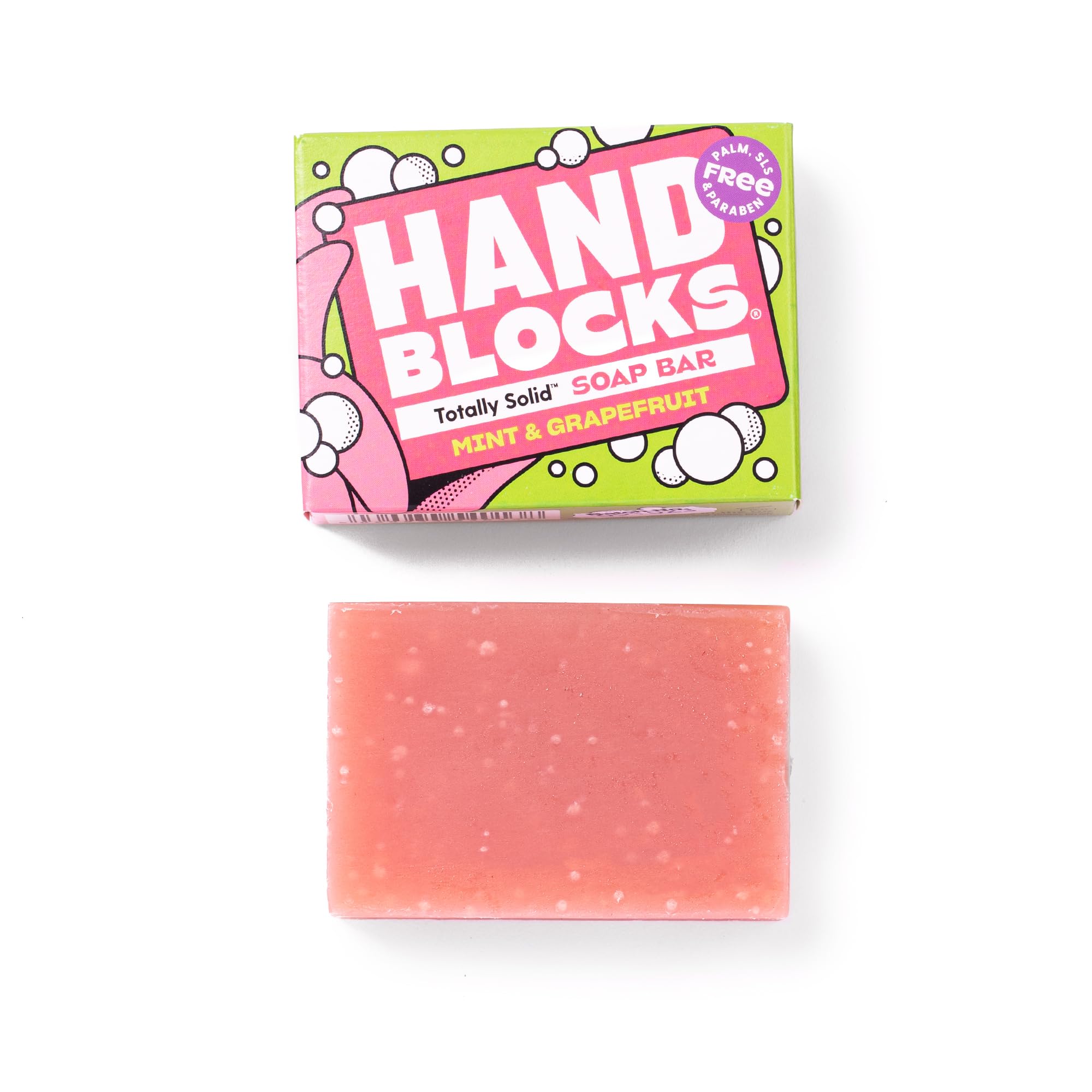 Hand Blocks: Cedarwrood & Eucalyptus (6 Pack) - Cold Processed Natural Soap Bars - Plastic, Palm, SLS, SLES & Paraben Free Halalzen