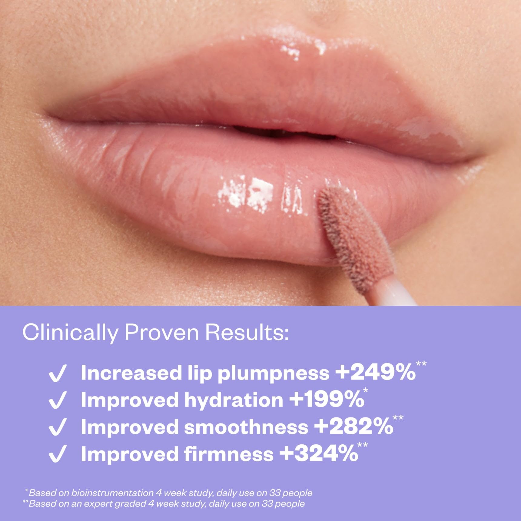 Kosas Wet Lip Oil Gloss - Hydrating Lip Plumping Treatment with Hyaluronic Acid & Peptides, Non-Sticky Finish (Malibu) Halalzen