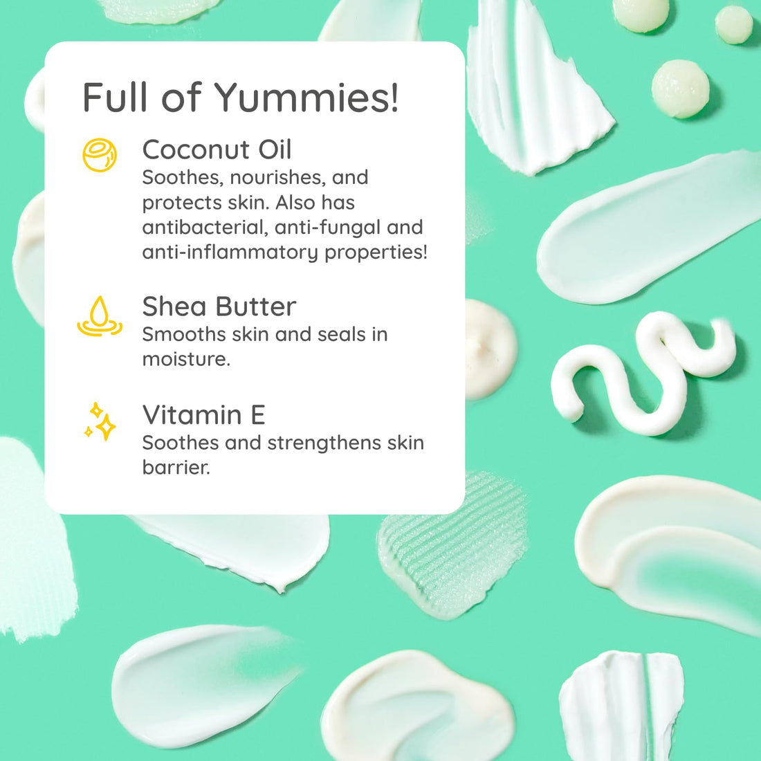 Bubbsi Whipped Coconut Oil Baby Lotion for Eczema, Dry Skin, Baby Acne, KP | Organic Coconut Oil, Shea Butter, Vitamin E | Light, Natural Scent | EU Compliant, Vegan (Refillable, 8oz) Halalzen