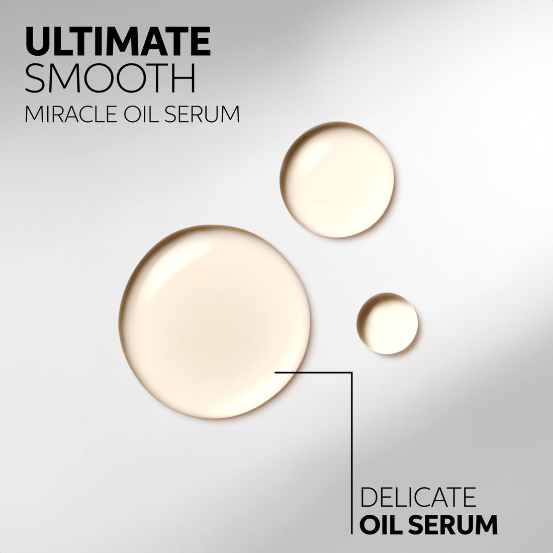 Wella Professionals Ultimate Smooth Miracle Oil Serum - Hair Oil With Squalane & Omega 9 - For Dry, Dull & Frizzy Hair (