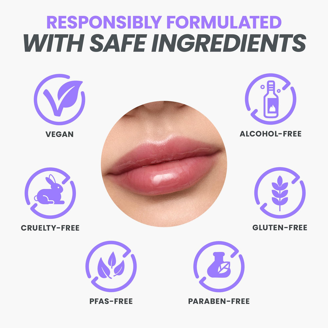 Wonderskin Lip Oil Rehab Serum - Tinted Lip Oil, Hydrating, Moisturizing, and Non-Sticky Deep Red Tint Serum for Dry Lips (Honey) Halalzen