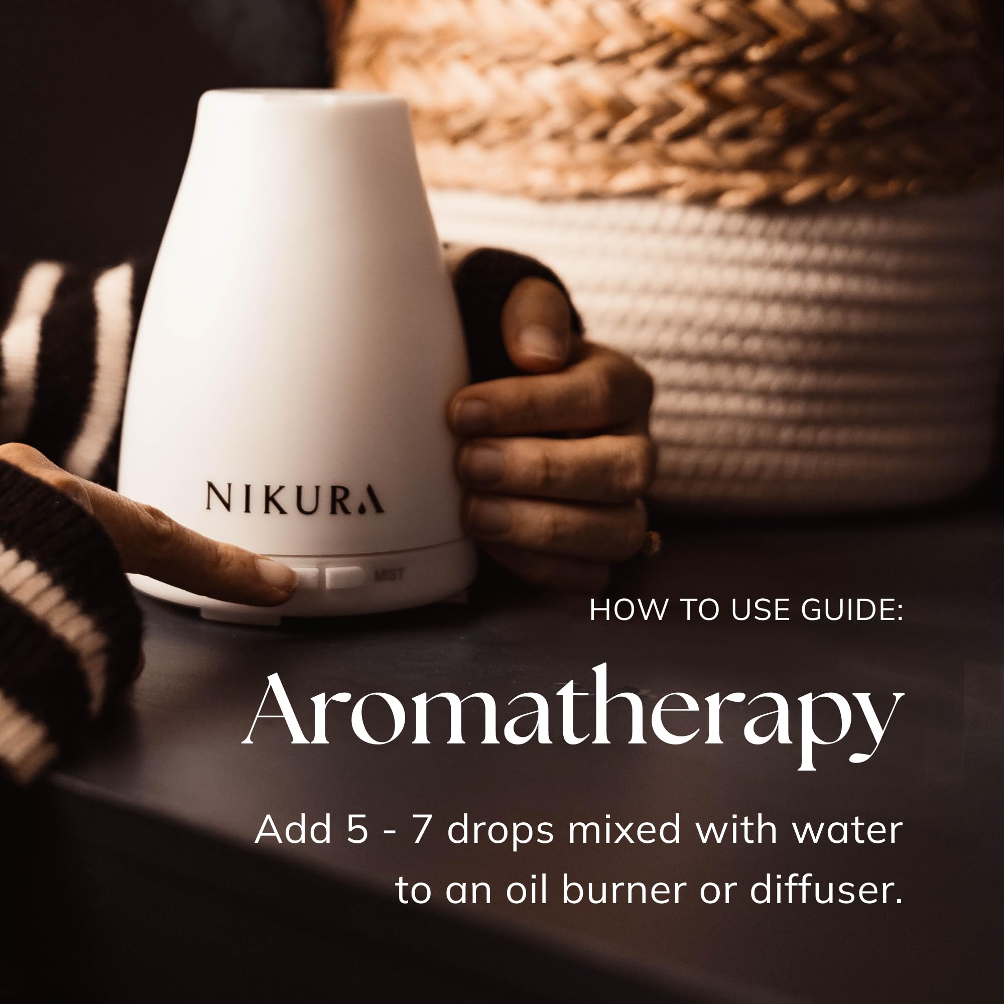 Nikura Peppermint Essential Oil - 10ml | Perfect for Repelling Spiders, Rats, Mice, Bugs, Ants | Great for Hair, Headaches Relief, Energy Boost, Skin, Candle Making | Vegan & UK Made